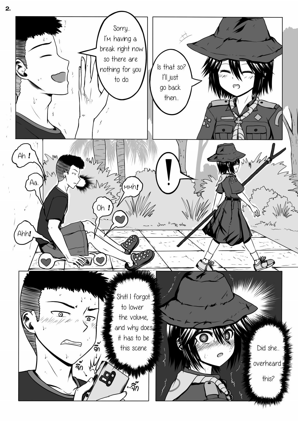 [Maximize Darkness] Girlscout secret activity [English] [Kuroitofu]