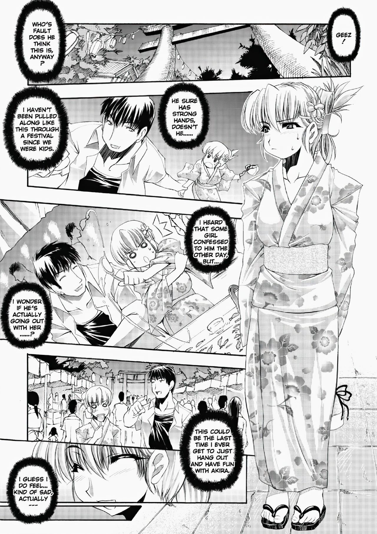 [Erect Sawaru] Glow With Sunflower (COMIC Tenma 2006-10) [English] [Decensored]