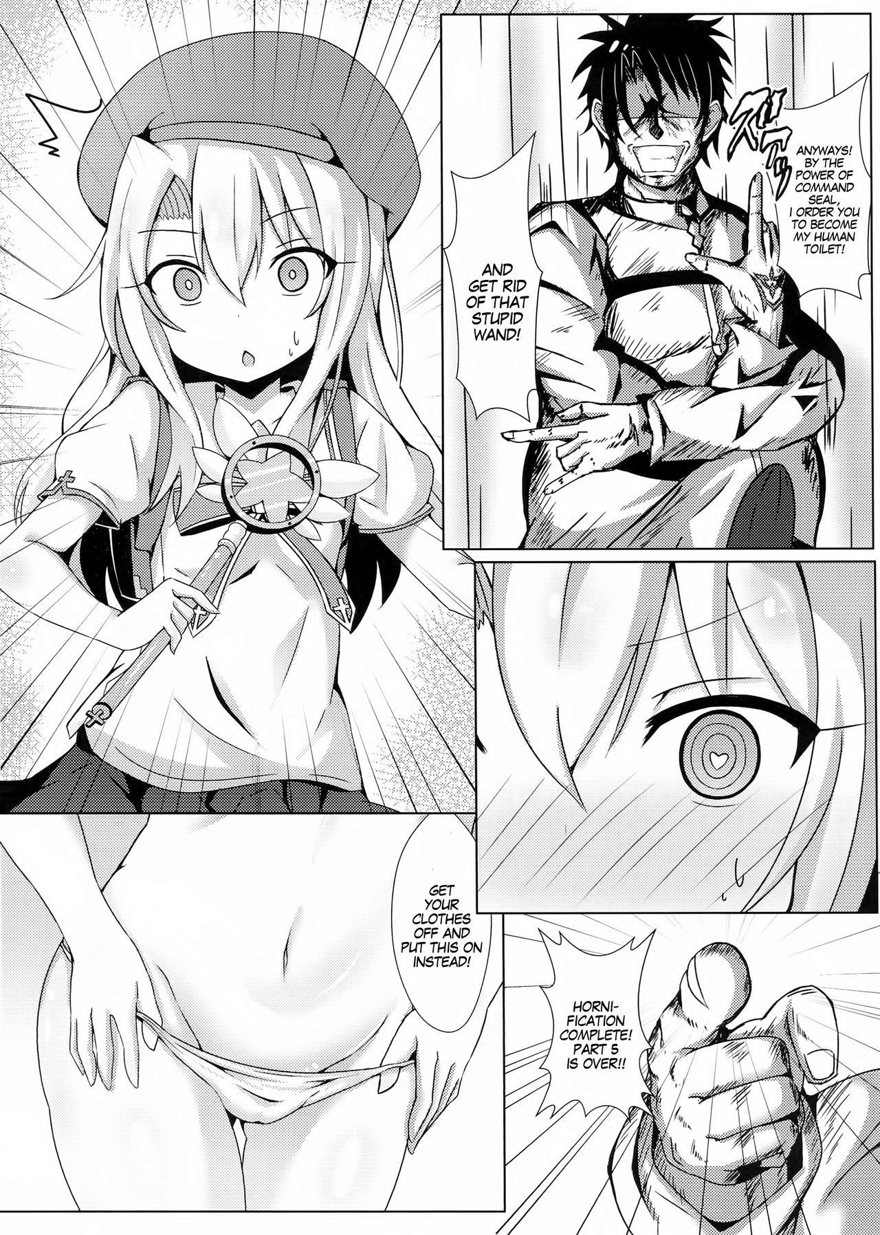 (FF31) [Shiki be careful (Shiki)] Mahou no Koushuu Toile Illya FUCK Hikenai!! | Magic Public Toilet Girl Illya Endless FUCK!! (Fate/Grand Order) [English] [MegaFagget]