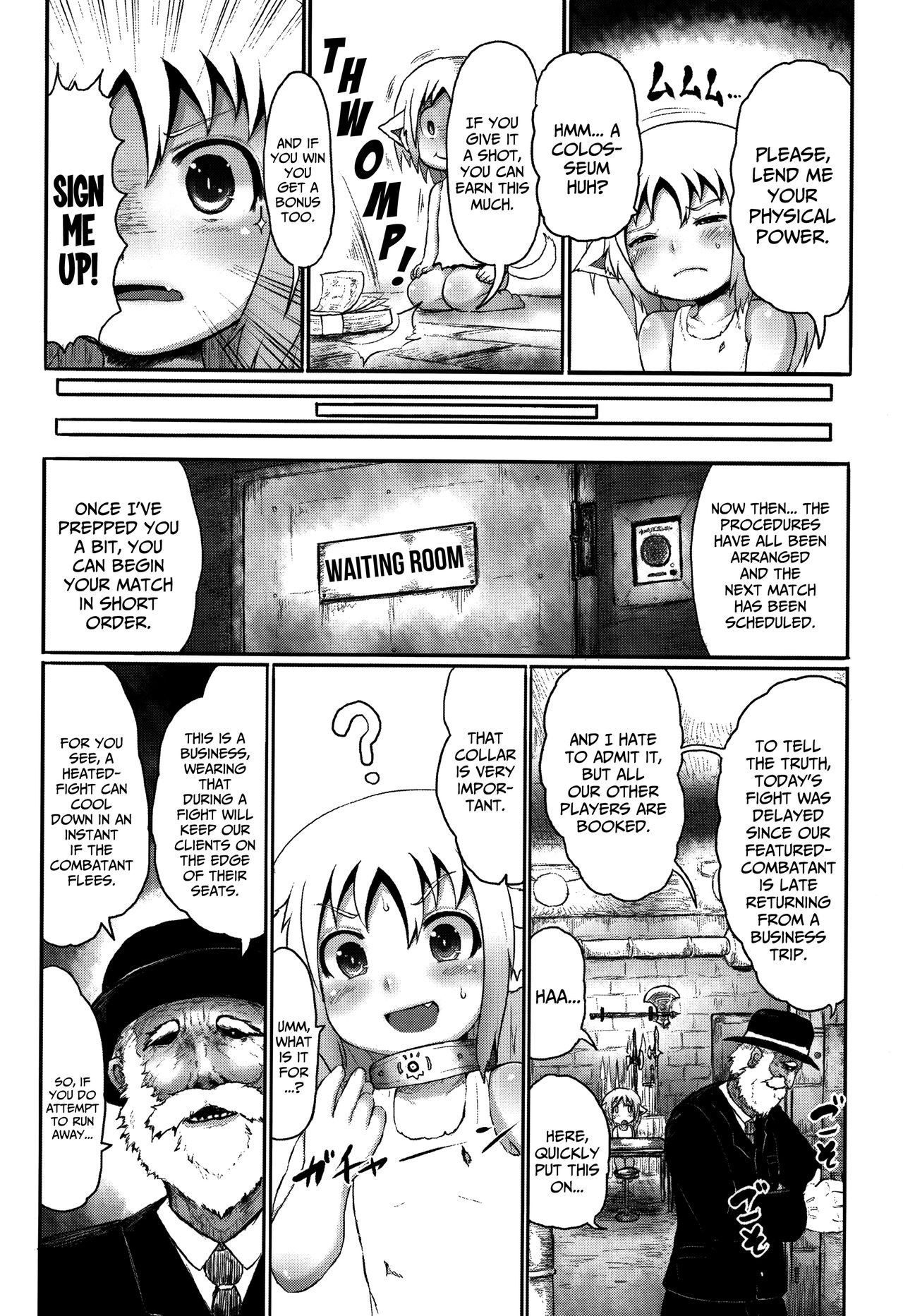 [Taikou] Mimi Loli Oka-Shiamu | Animal-Eared Loli Violation-Colosseum Ch. 1-4 [English] {Mistvern + Bigk40k}