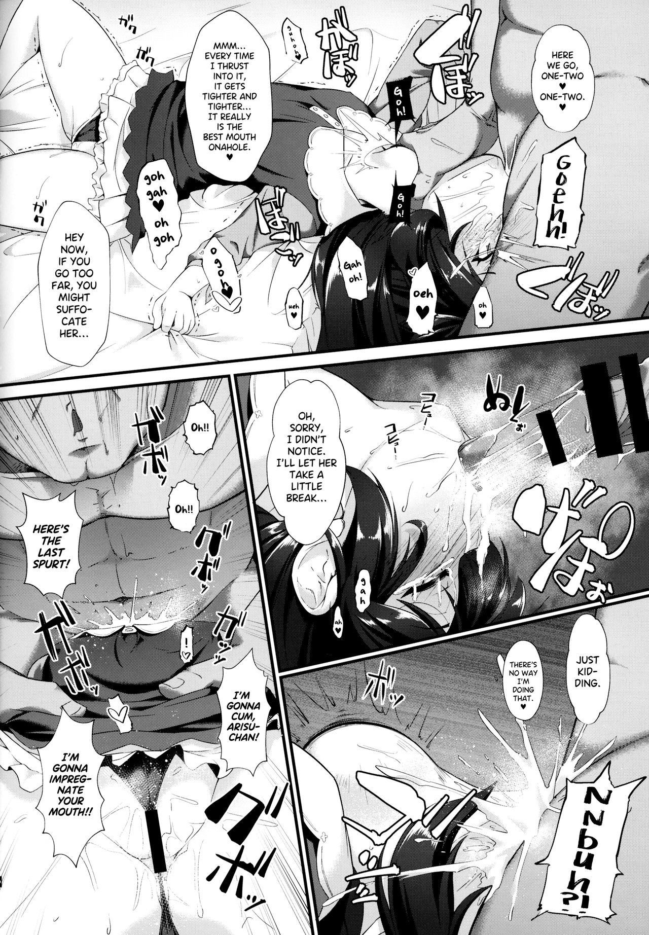 (COMIC1☆15) [CHARAN PORAN (Nekono Matatabi)] Arisu Risa Dokidoki Saimin Fan Meeting (THE IDOLM@STER CINDERELLA GIRLS) [English] {Hennojin}