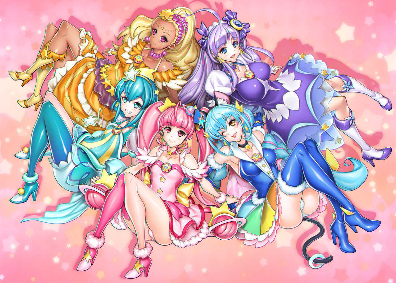 (C96) [Kashiwa-ya (Hiyo Hiyo)] Star ☆ O-Twinkle Hamecure (Star Twinkle PreCure) [Digital]