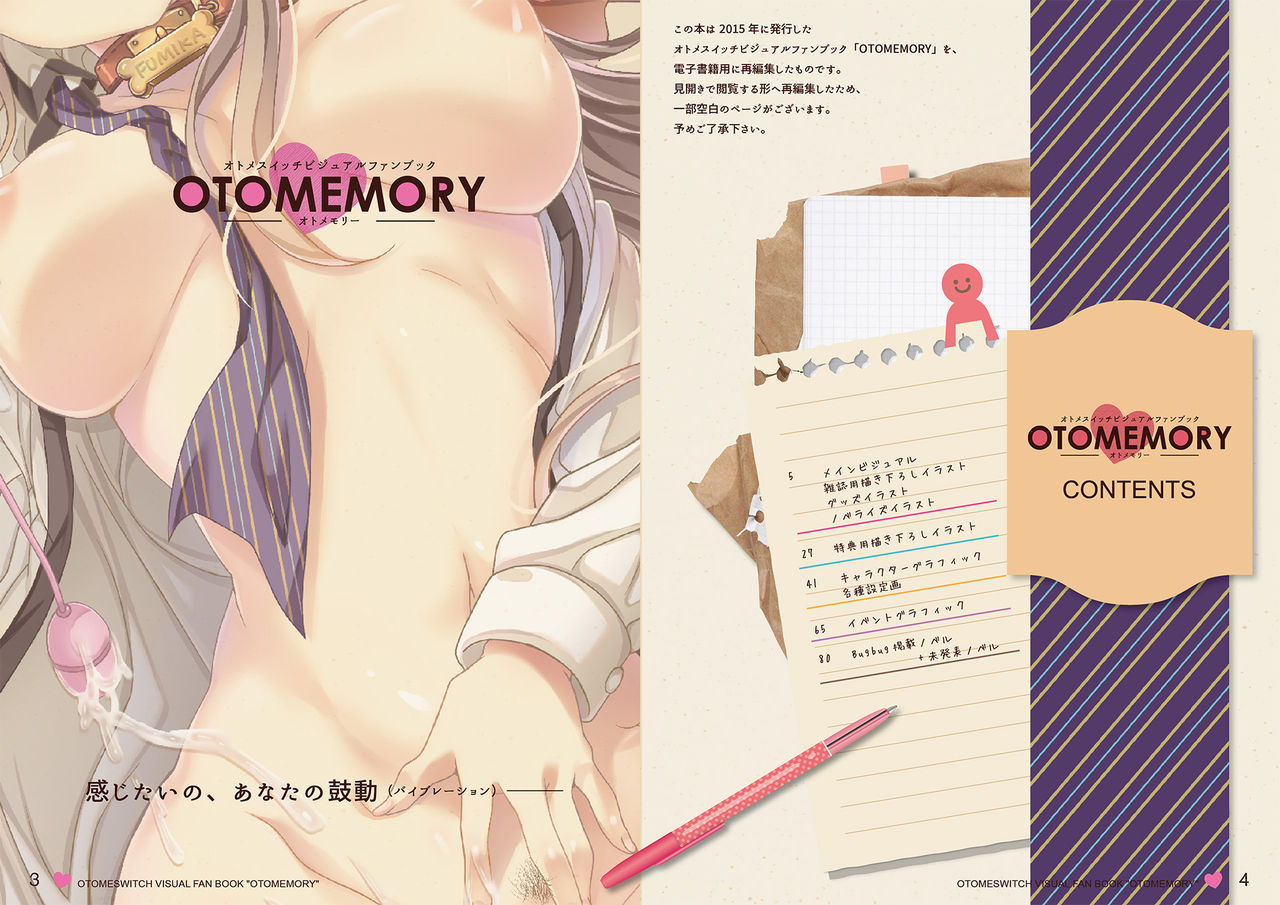 オトメスイッチビジュアルファンブック OTOMEMORY ～オトメモリー～