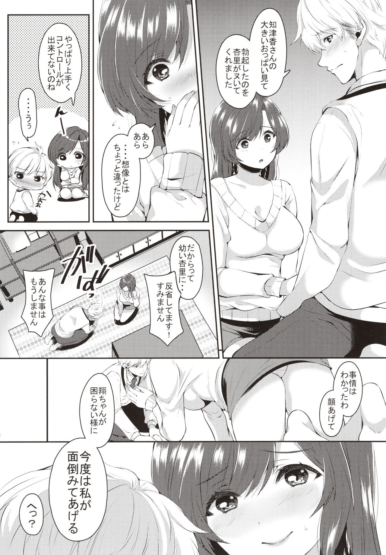 (COMITIA130) [Kokoro no BOSS (makko Reader)] Akogare no Onee-chan to 2-ana Tsukatte Seiyoku Control