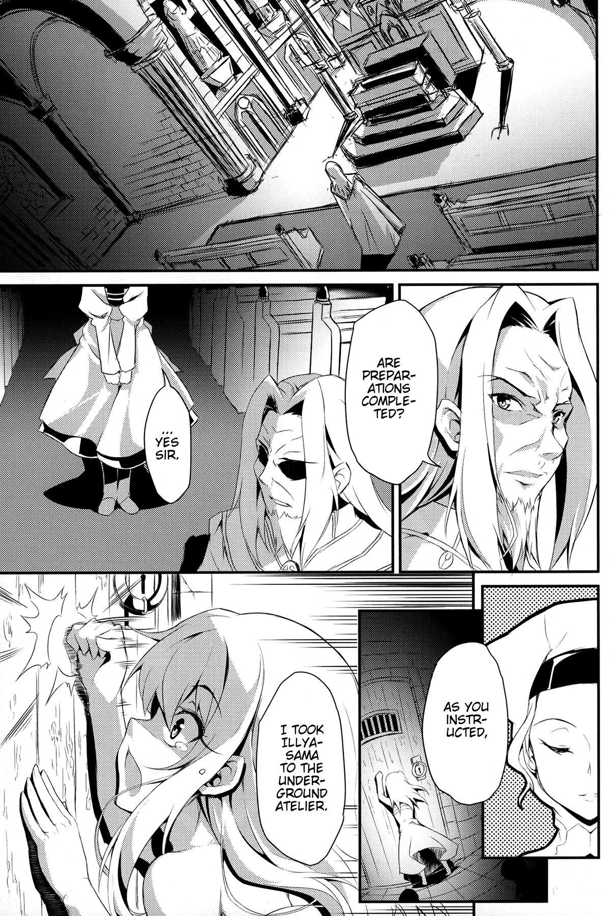 (C82) [necrolincer (Kimoto Kanata)] Illya Zero (Fate/Zero) [English] [animefan71109]