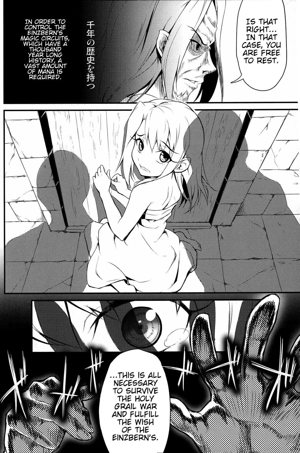 (C82) [necrolincer (Kimoto Kanata)] Illya Zero (Fate/Zero) [English] [animefan71109]