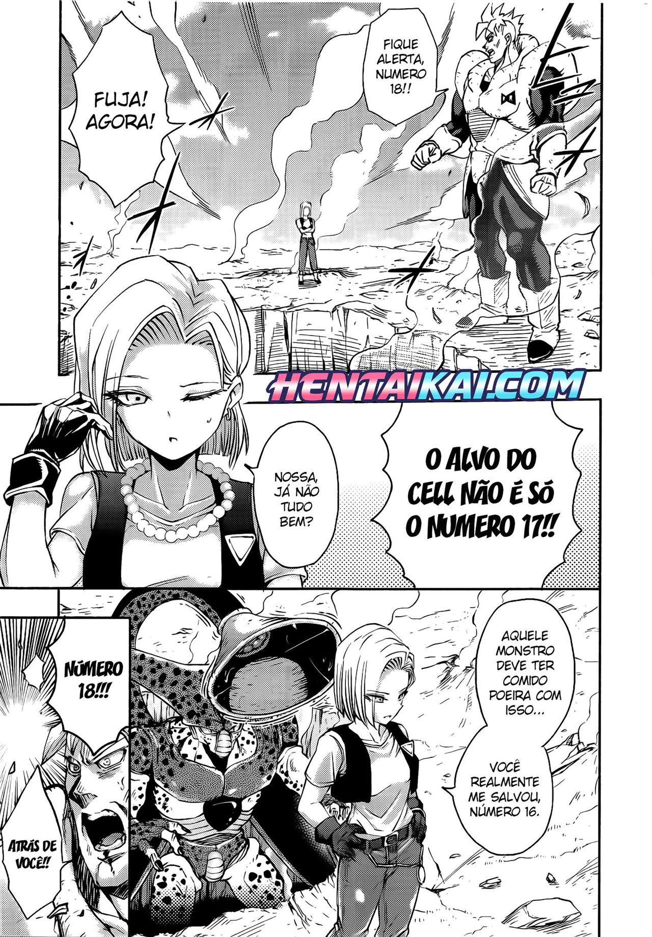 [Ameiro Biscuit (Susuanpan)] Cell no Esa (Dragon Ball Z) [Portuguese-BR] [Hentai Kai]