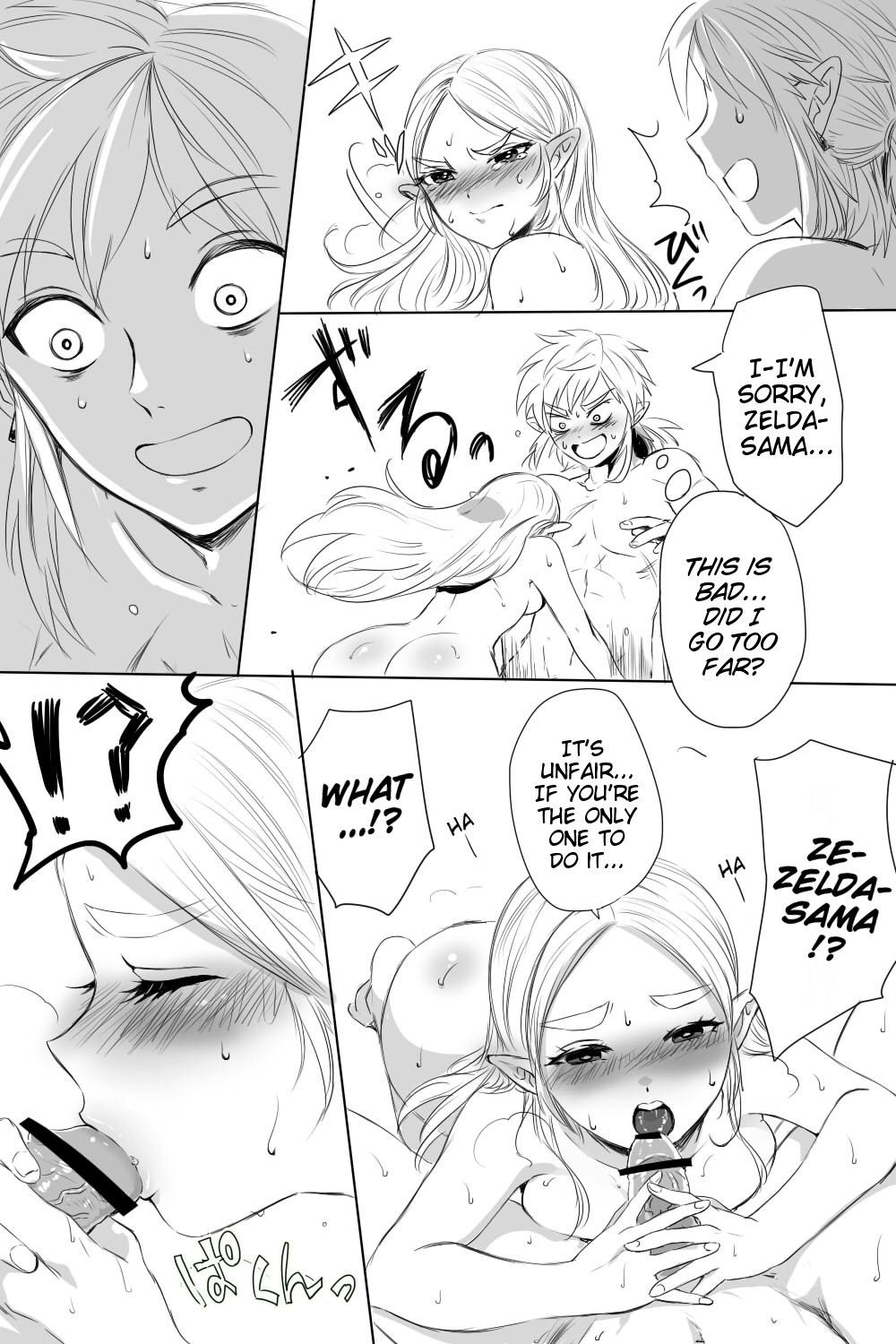 [Wasabi] BreaWi no LinZel ga Hitasura Ichaicha Shite Sukebe na Koto Suru Manga | A BoTW manga where Link and Zelda earnestly flirt and do lewd things (The Legend of Zelda) [English]