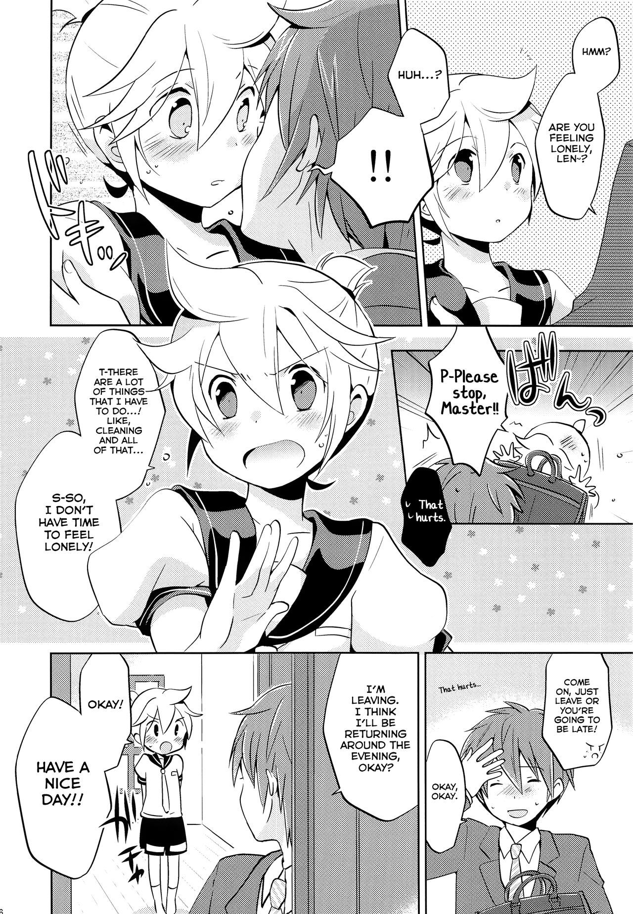 (C84) [Nerihibari (Usuchi.)] Onegai Master (VOCALOID) [English] [Yuuta's Blog]