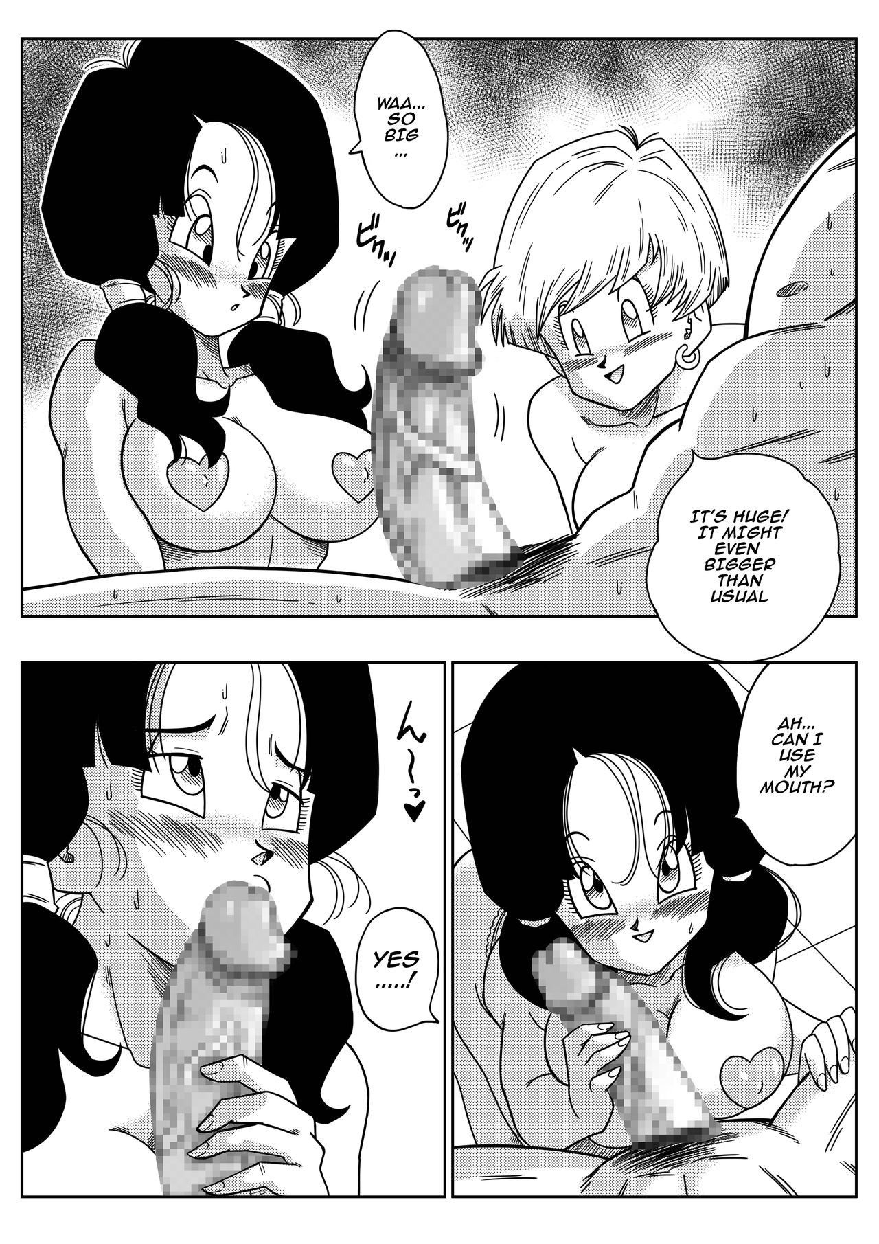 [Yamamoto] LOVE TRIANGLE Z PART 2 - Takusan Ecchi Shichaou! | LOVE TRIANGLE Z PART 2 - Let's Have Lots of Sex! (Dragon Ball Z) [English]