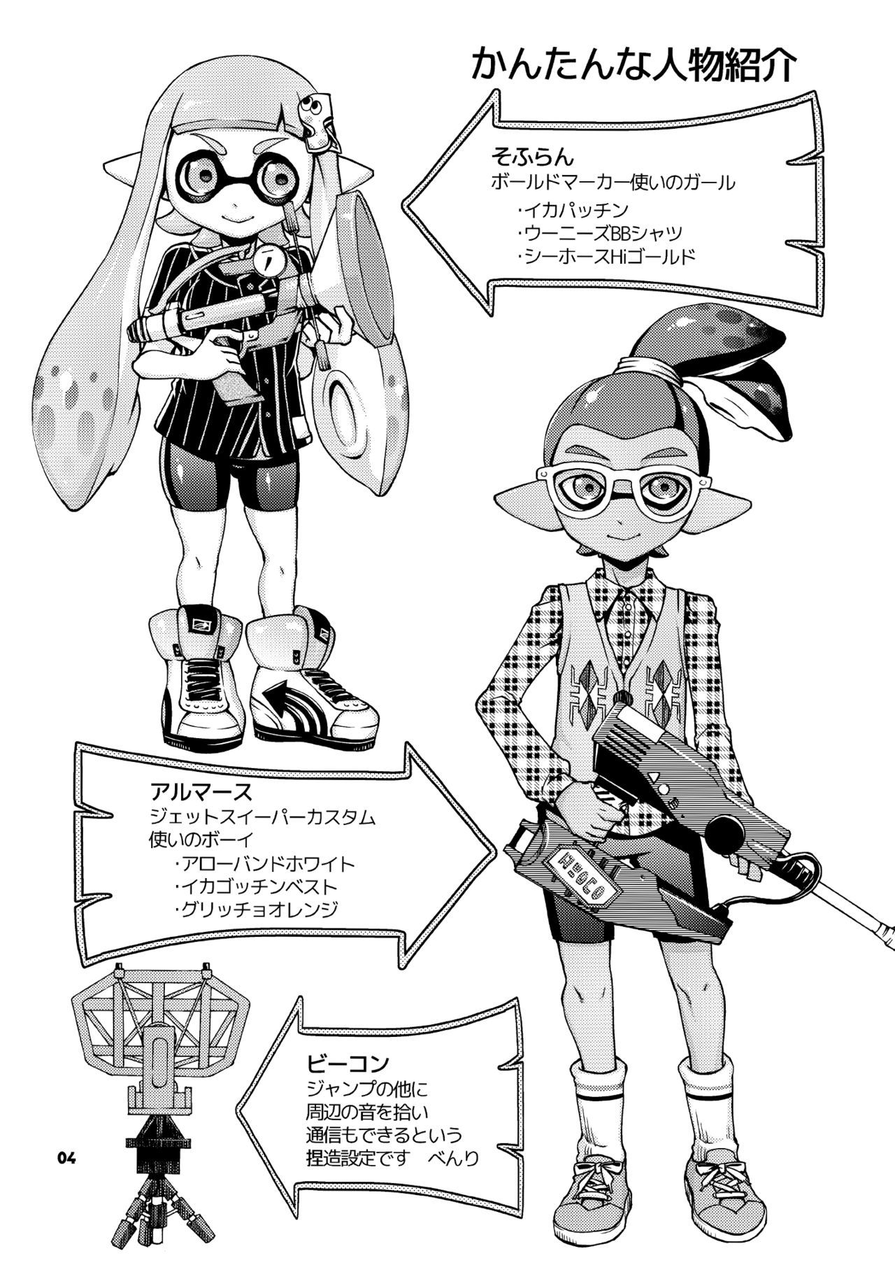 [P-850 (Chocopahe)] C Kara Hajimaru Gachi Match (Splatoon) [Digital]