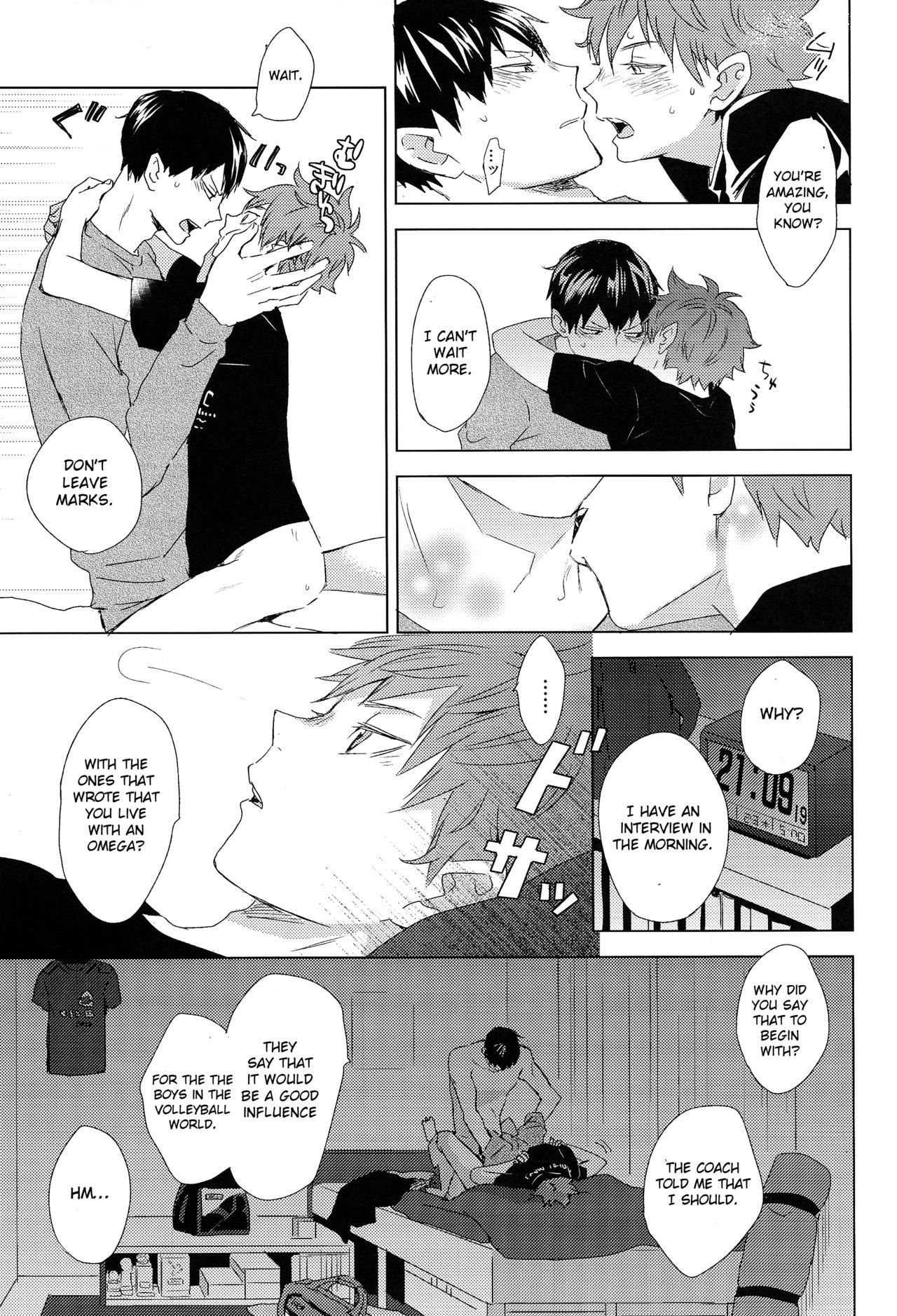 (SUPER28) [Bubunhanten (Kazuki Rai)] Aishiteru to Tsutaetai -Unmei nante Iranai After Story- (Haikyuu!!) [English] [Otokonoko Scans]