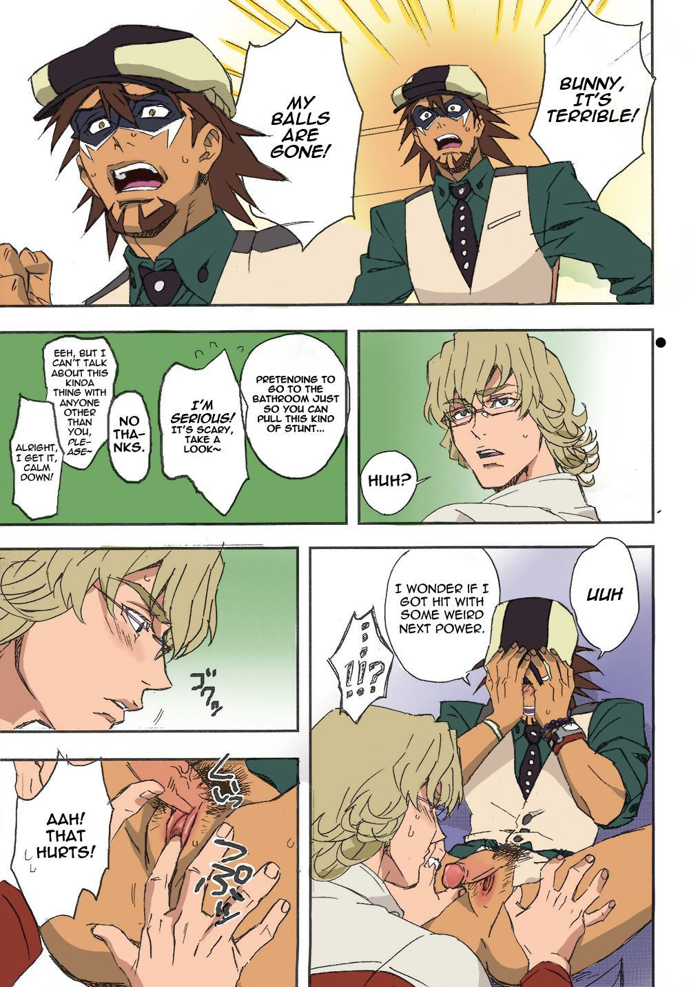 [Arataka] Toraman (side story) (Tiger & Bunny) [English] [Decensored] [Colorized]