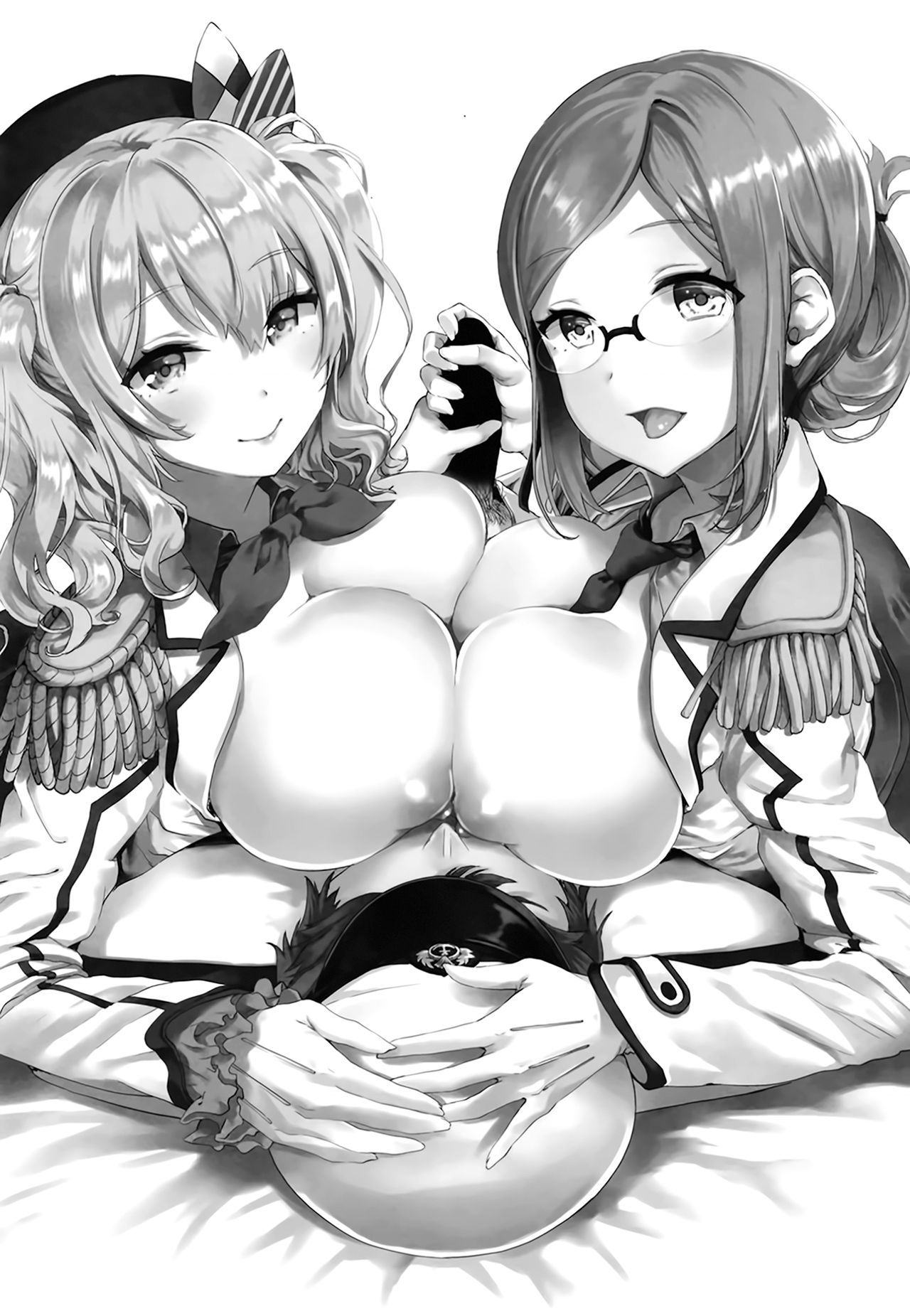 [Otabe Dynamites (Otabe Sakura)] Teitoku o Dame ni Suru Junyuu Tekoki Katori & Kashima Hen (Kantai Collection -KanColle-) [Chinese] [靴下汉化组] [Digital]