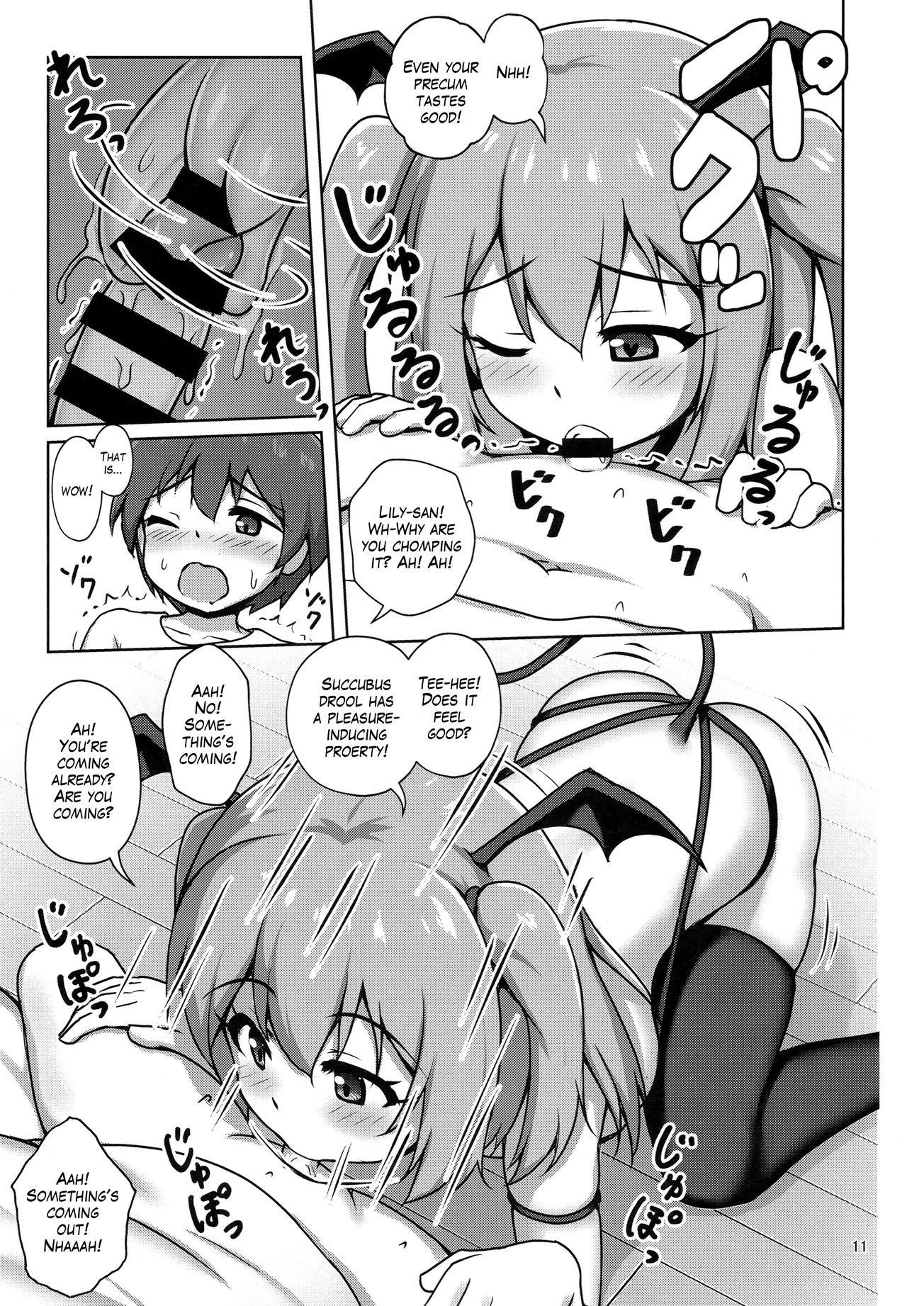 (C96) [Besshun-tei (Arisu Kazumi)] Hakoiri Succubus, Shota ni Deau. | The Sheltered Succubus Meets A Little Boy. [English] [SakuraCircle]