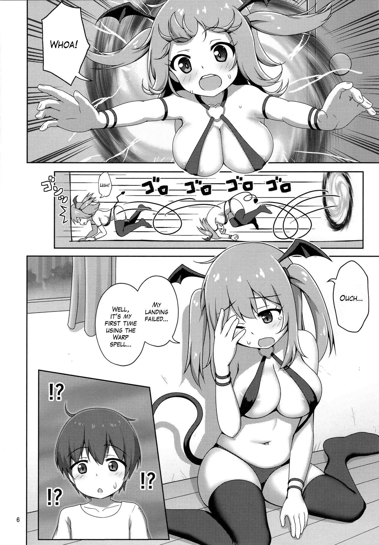 (C96) [Besshun-tei (Arisu Kazumi)] Hakoiri Succubus, Shota ni Deau. | The Sheltered Succubus Meets A Little Boy. [English] [SakuraCircle]