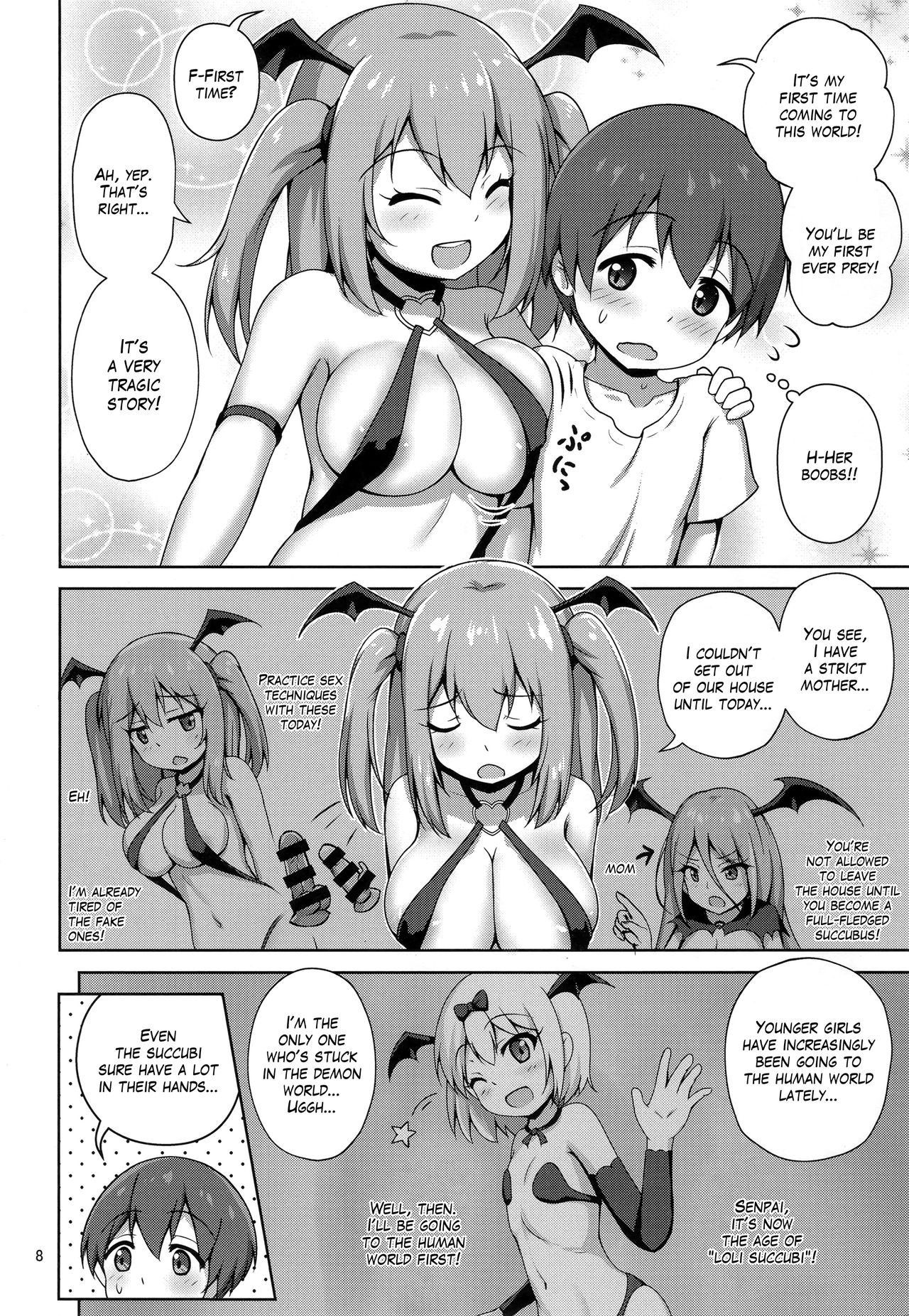 (C96) [Besshun-tei (Arisu Kazumi)] Hakoiri Succubus, Shota ni Deau. | The Sheltered Succubus Meets A Little Boy. [English] [SakuraCircle]