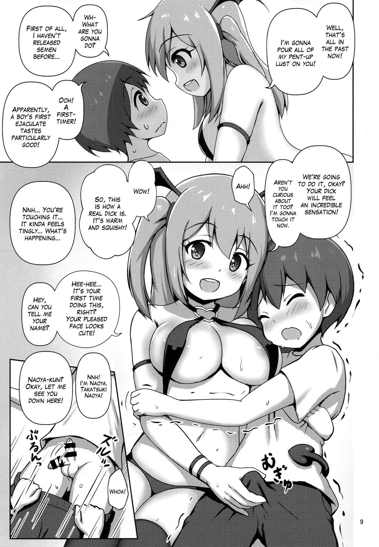 (C96) [Besshun-tei (Arisu Kazumi)] Hakoiri Succubus, Shota ni Deau. | The Sheltered Succubus Meets A Little Boy. [English] [SakuraCircle]