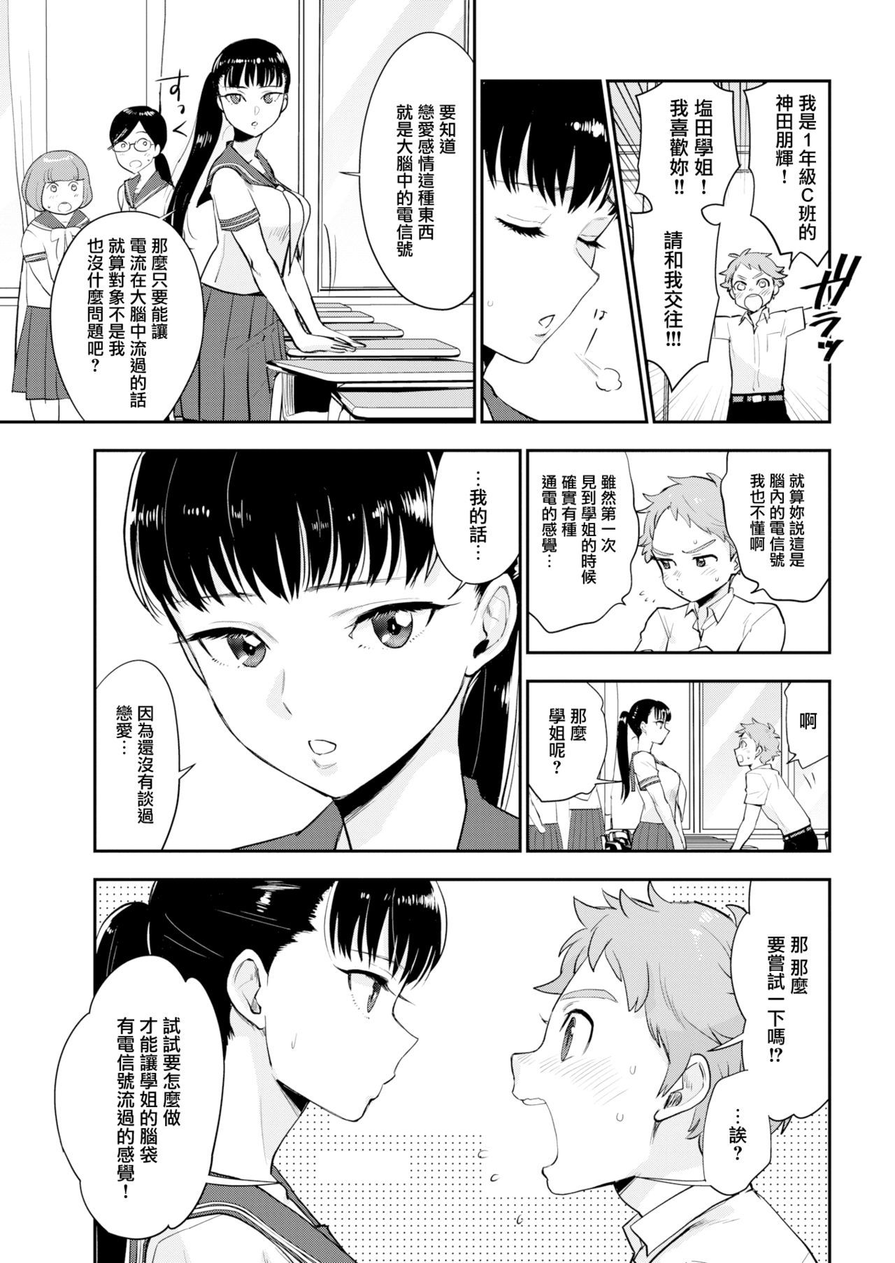 [Bareisho] Shiota-senpai wa Shiotaiou (COMIC Kairakuten 2019-12) [Chinese] [無邪気漢化組] [Digital]