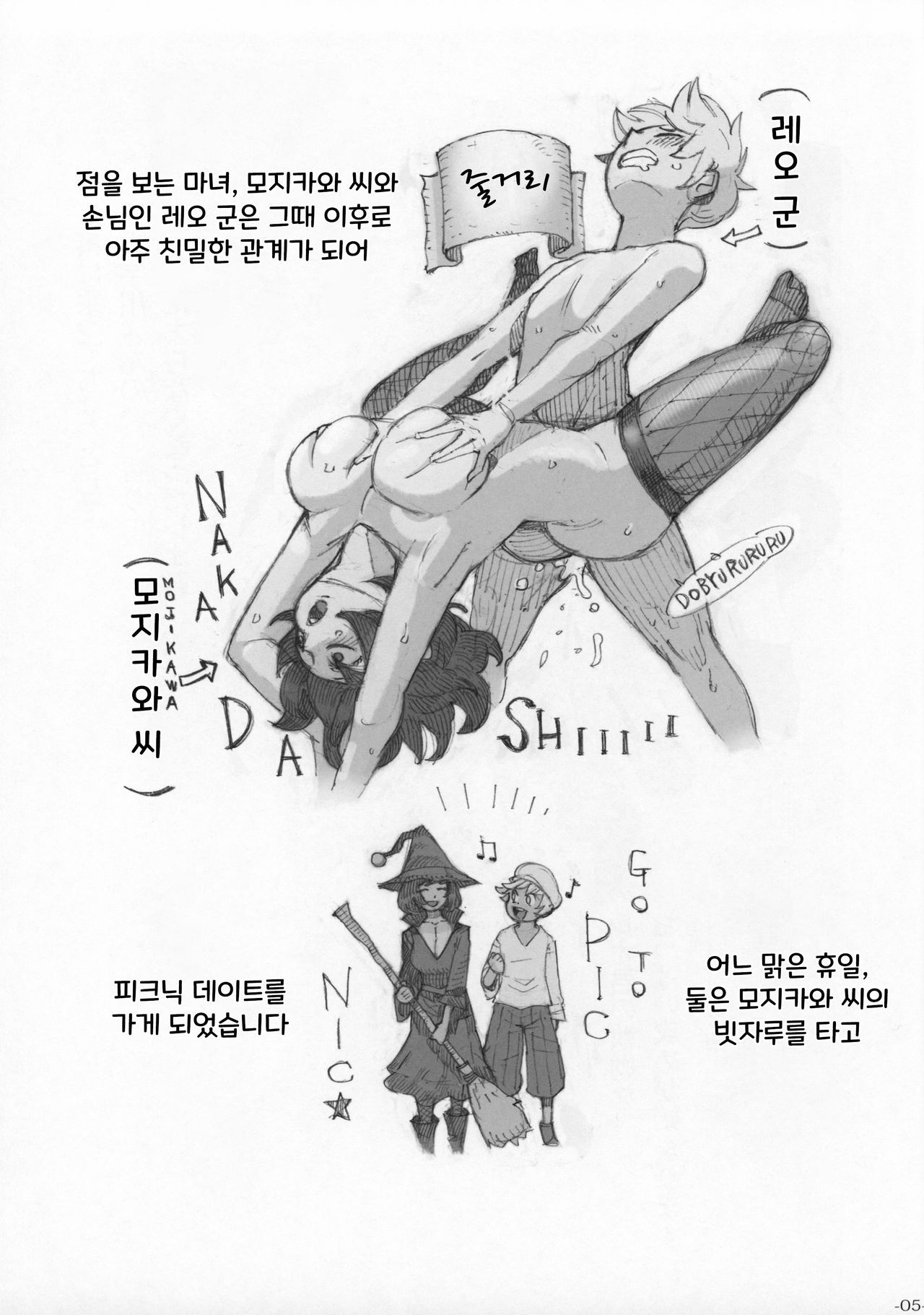 (COMITIA130) [Naivta (Nishi Yoshiyuki)] Majo wa Kekkyoku Sono Kyaku to 2 [Korean] [그럴수도있지]