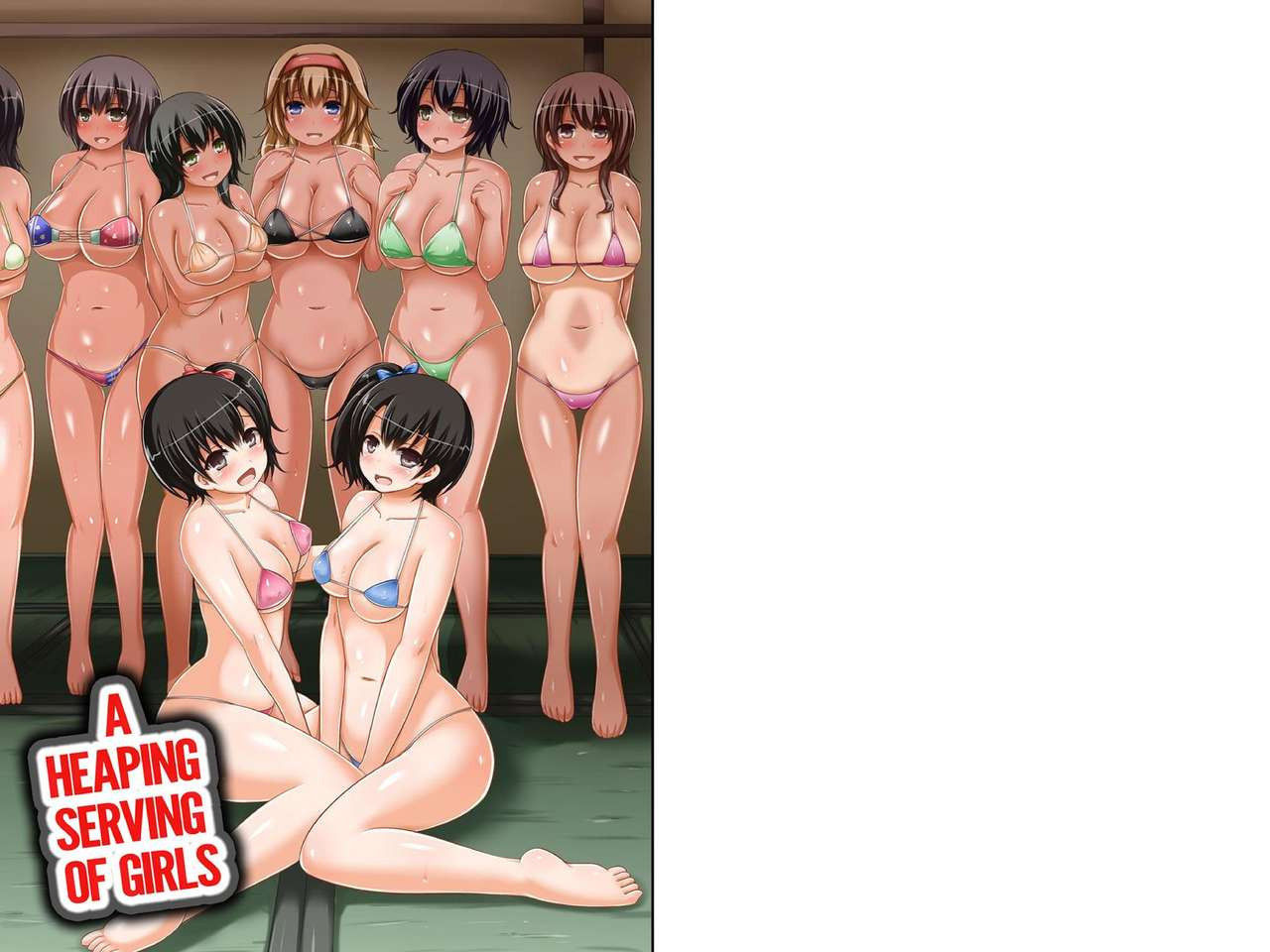 [DL Mate] Musume Tenkomori ~ Haramase Houdai! Kozukuri SEX Shima e Youkoso! Harem! Harem! | A Heaping Serving of Girls [English] [Decensored]