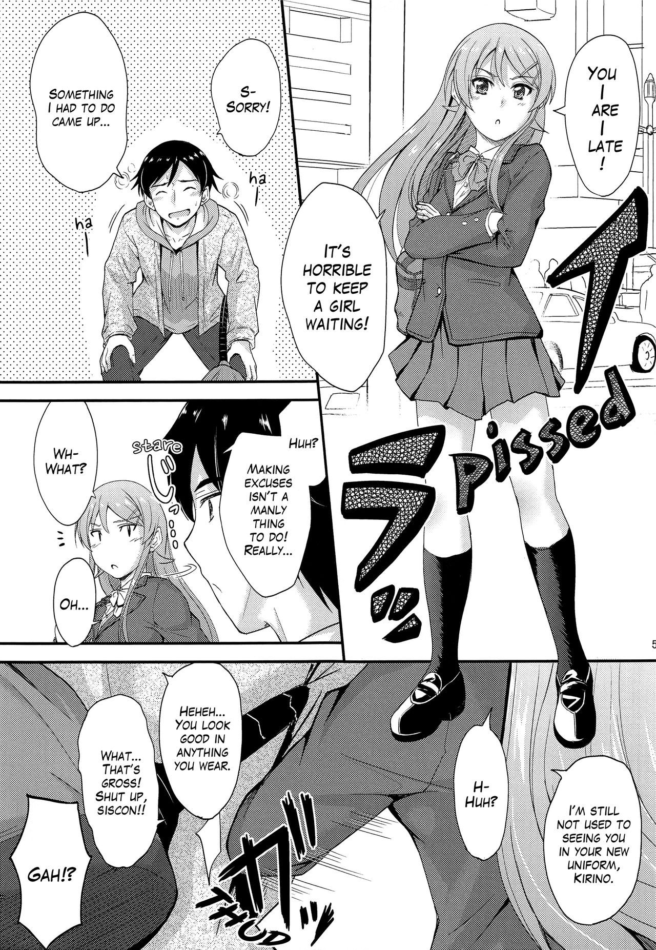 (COMIC1☆8) [Junk Box (Mutsuki)] Fuku o Shinchou Suru Tabi ni Aniki ga Koufun Shitekite Chou Uzain desu kedo? | My older brother gets aroused and he's super annoying whenever I wear new clothes. (Ore no Imouto ga Konna ni Kawaii Wake ga Nai) [English]