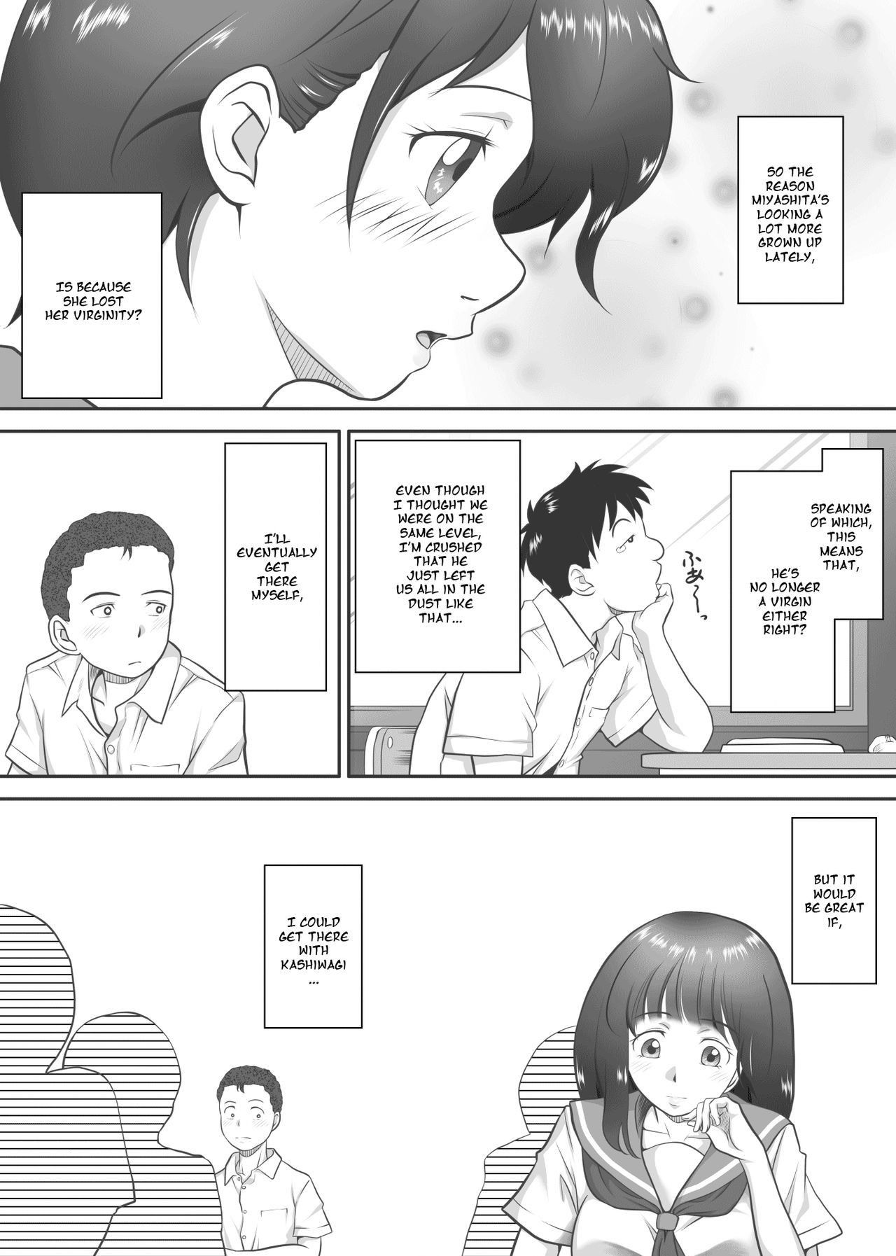 [Kagura Hitsuji] Amarimono - Doutei Shojo o Sotsugyou shiteiku Doukyuusei-tachi - | Leftovers - Classmates who lost their Virginity - [English]