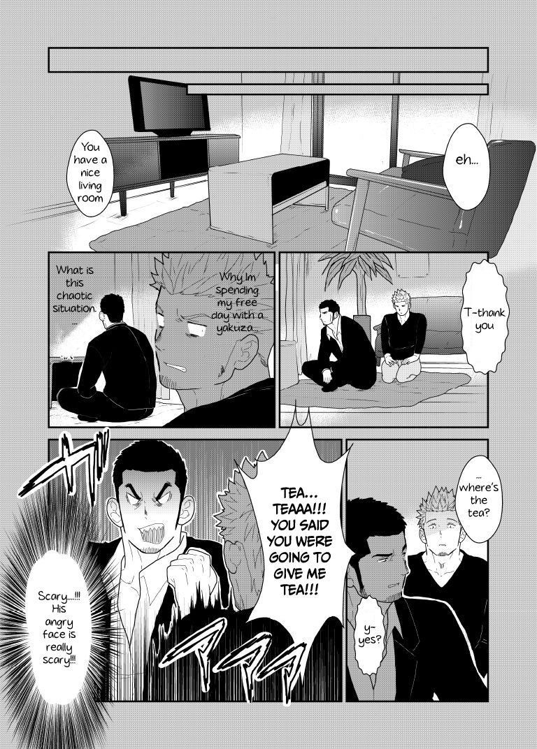 [Sorairo Panda (Yamome)] Moshimo Yakuza no Atama no Ue ni Otoko no Pants ga Ochite Kitara | What if Men’s Underwear Falls Down on a Yakuza’s Head [English]