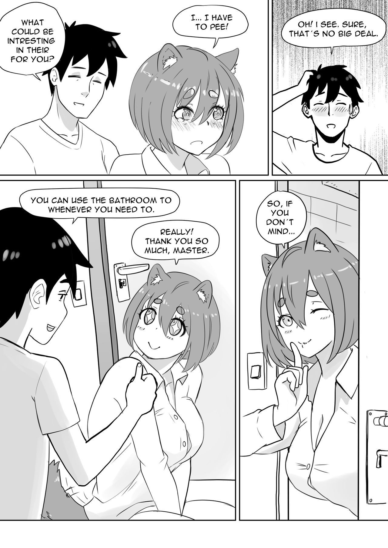 Life with a dog girl Chapter 2