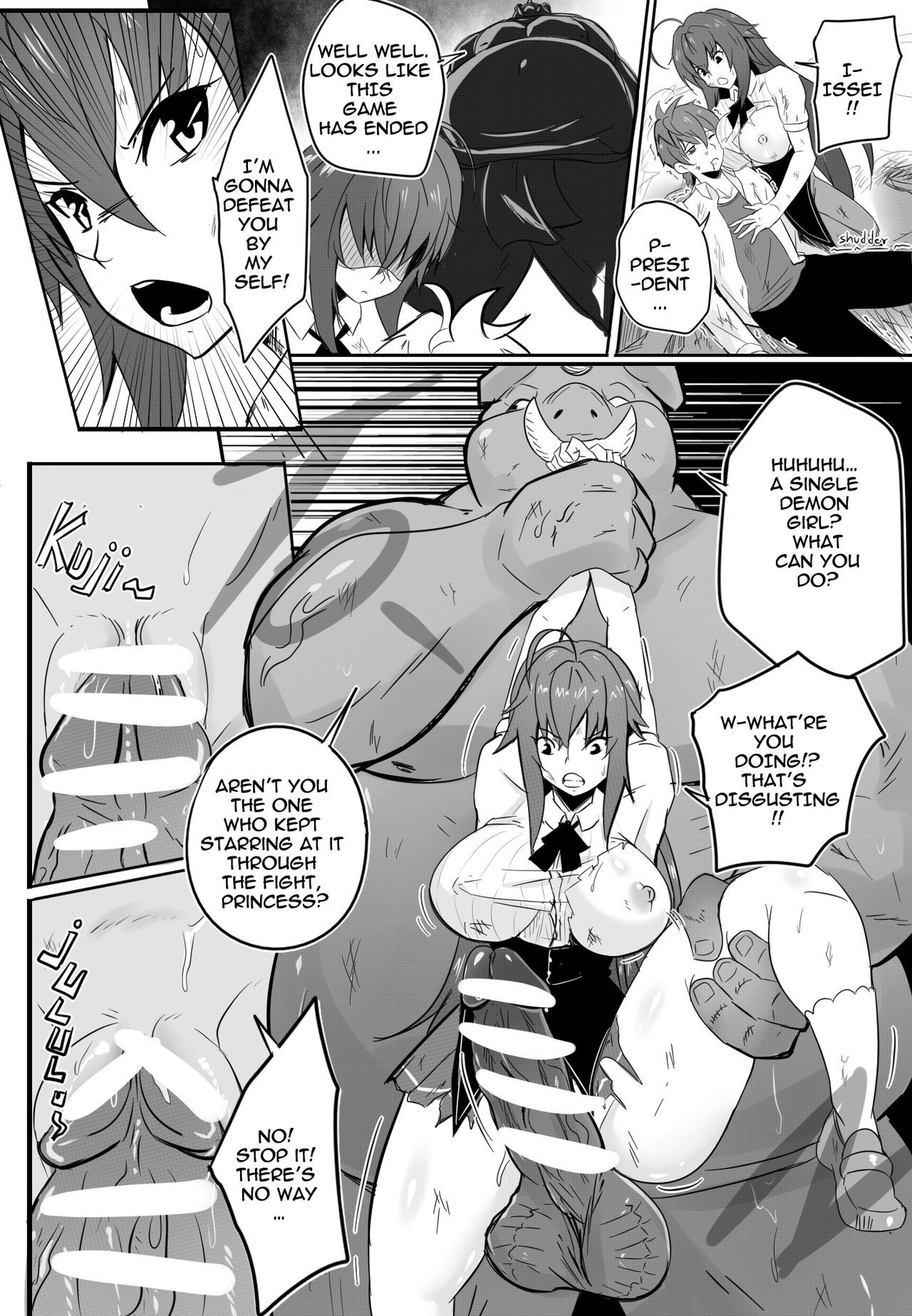 [Merkonig] B-Trayal 13-3 (Highschool DxD) [English]