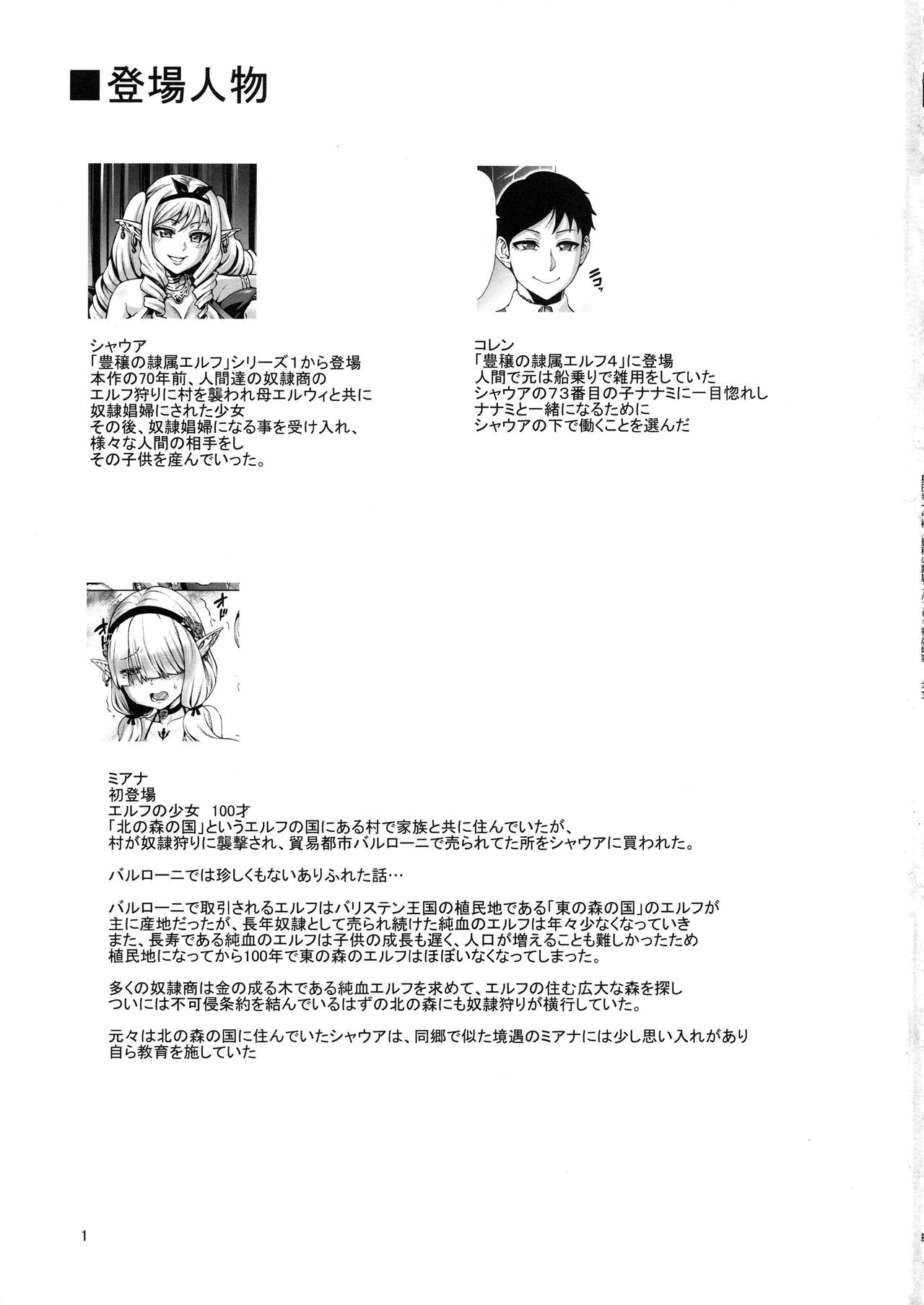 (C96) [Aodouhu (Neromashin)] Houjou no Reizoku Elf 6 ~Higyaku Yousei~ + Omake