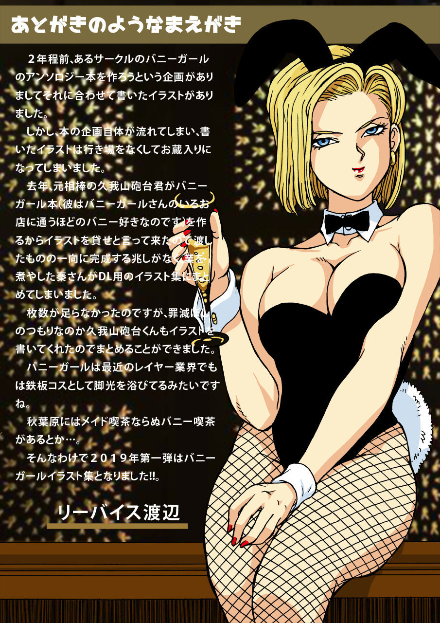 [Macaroni Ring (Liveis Watanabe)] 18 to Bulma no Bunnygirl ni Kanpai! (Dragon Ball Z)