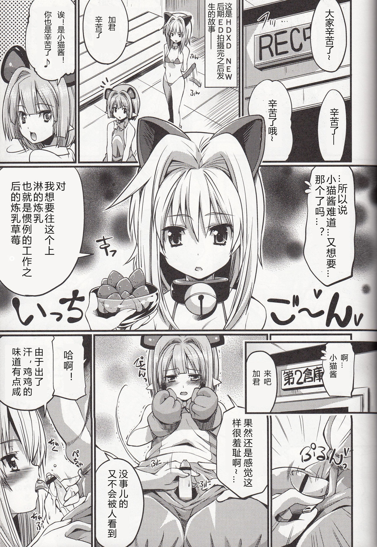 (C85) [Z-TABUKURONEKO HOUSE (Gyonikun)] Koneko-tan to, Gasper-kyun (Highschool DxD)[Chinese][裁秘汉化]