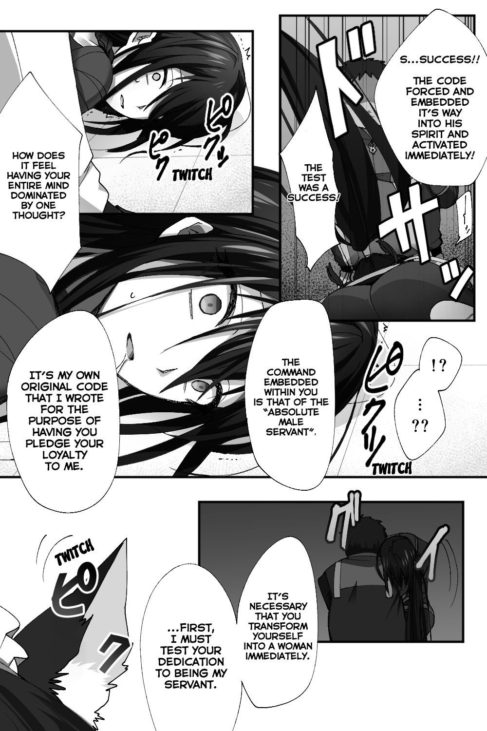 [Name] Shinjuku no Asa ga Sennou Sarete Josou Shitsutsu Arekore | The Assassin of Shinjuku Was Brainwashed to Do This and That While Crossdressing (Fate/Grand Order) [English] [Dummie]