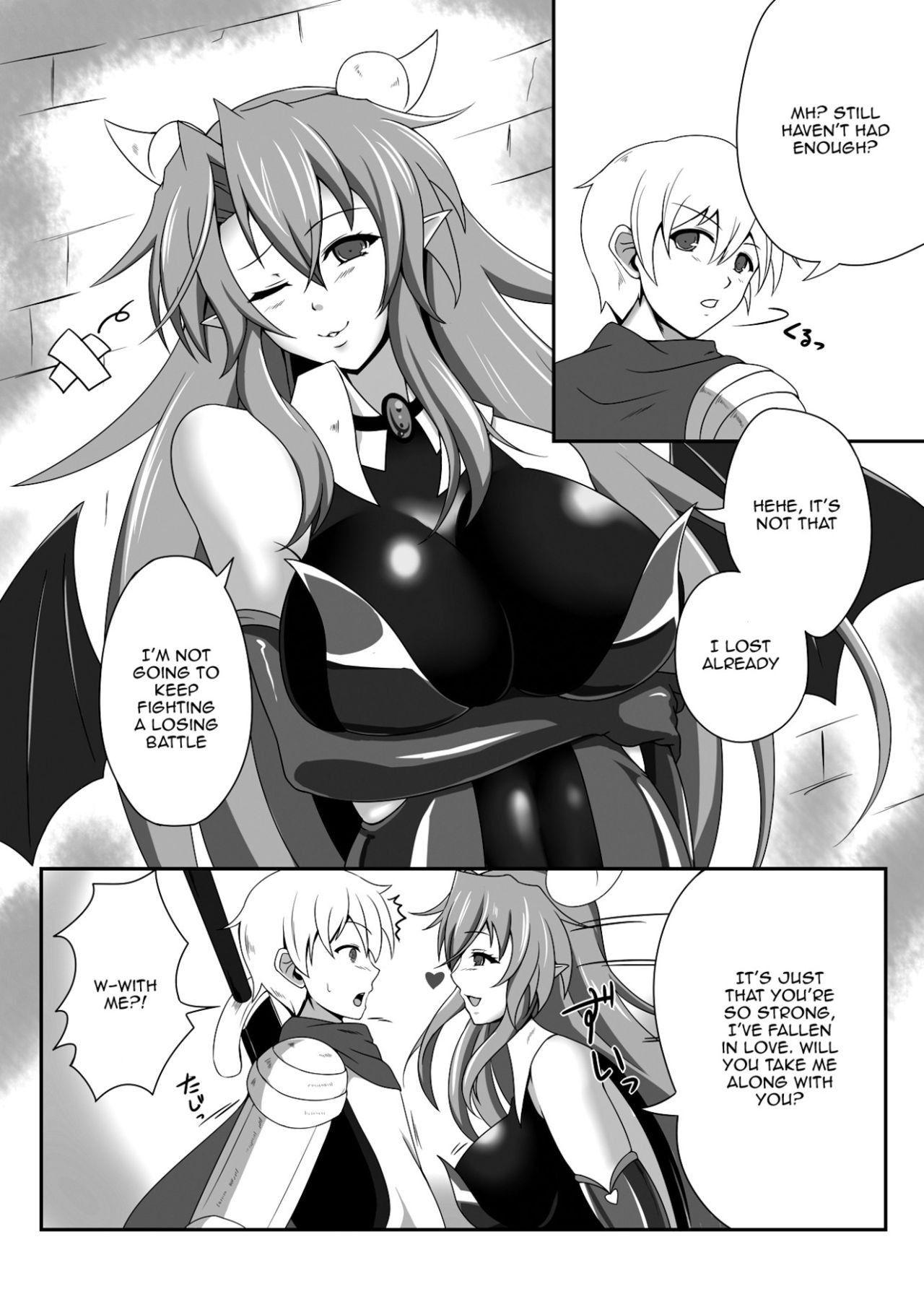 [Blue Blossom (Suzuki Sakura)] Bouken no Nakama ni Succubus o | Having a Succubus as a Traveling Companion [English] {Doujins.com} [Digital]