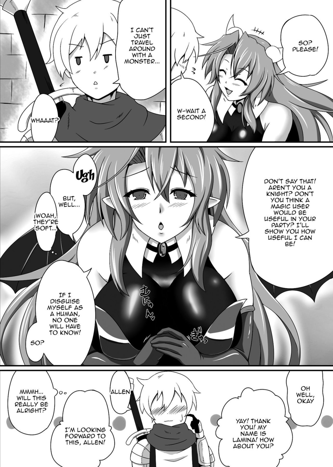 [Blue Blossom (Suzuki Sakura)] Bouken no Nakama ni Succubus o | Having a Succubus as a Traveling Companion [English] {Doujins.com} [Digital]