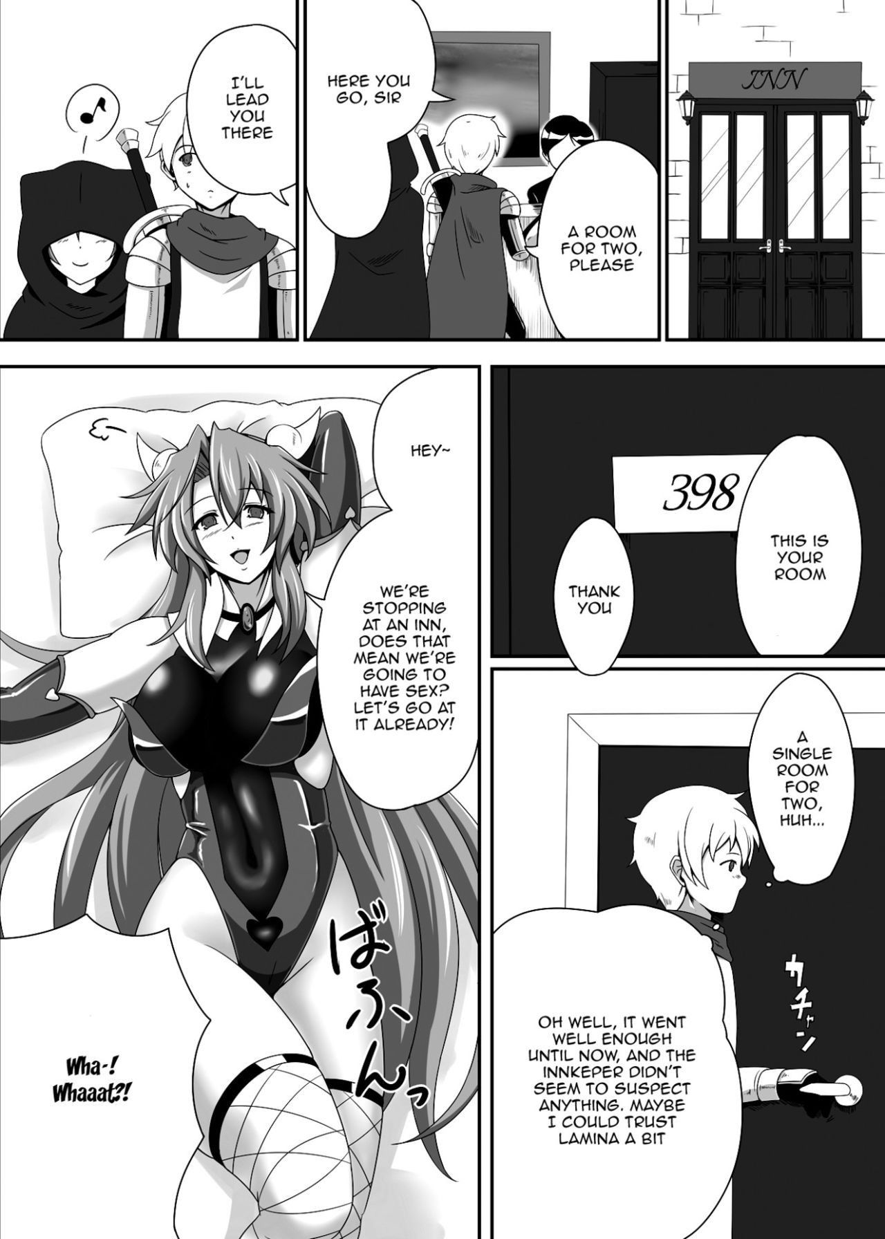 [Blue Blossom (Suzuki Sakura)] Bouken no Nakama ni Succubus o | Having a Succubus as a Traveling Companion [English] {Doujins.com} [Digital]