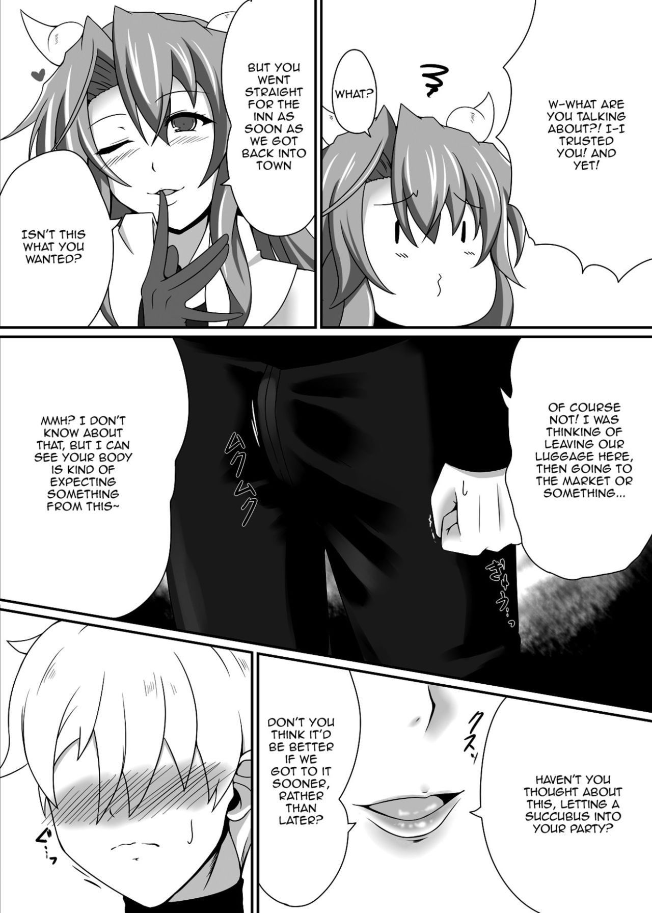 [Blue Blossom (Suzuki Sakura)] Bouken no Nakama ni Succubus o | Having a Succubus as a Traveling Companion [English] {Doujins.com} [Digital]