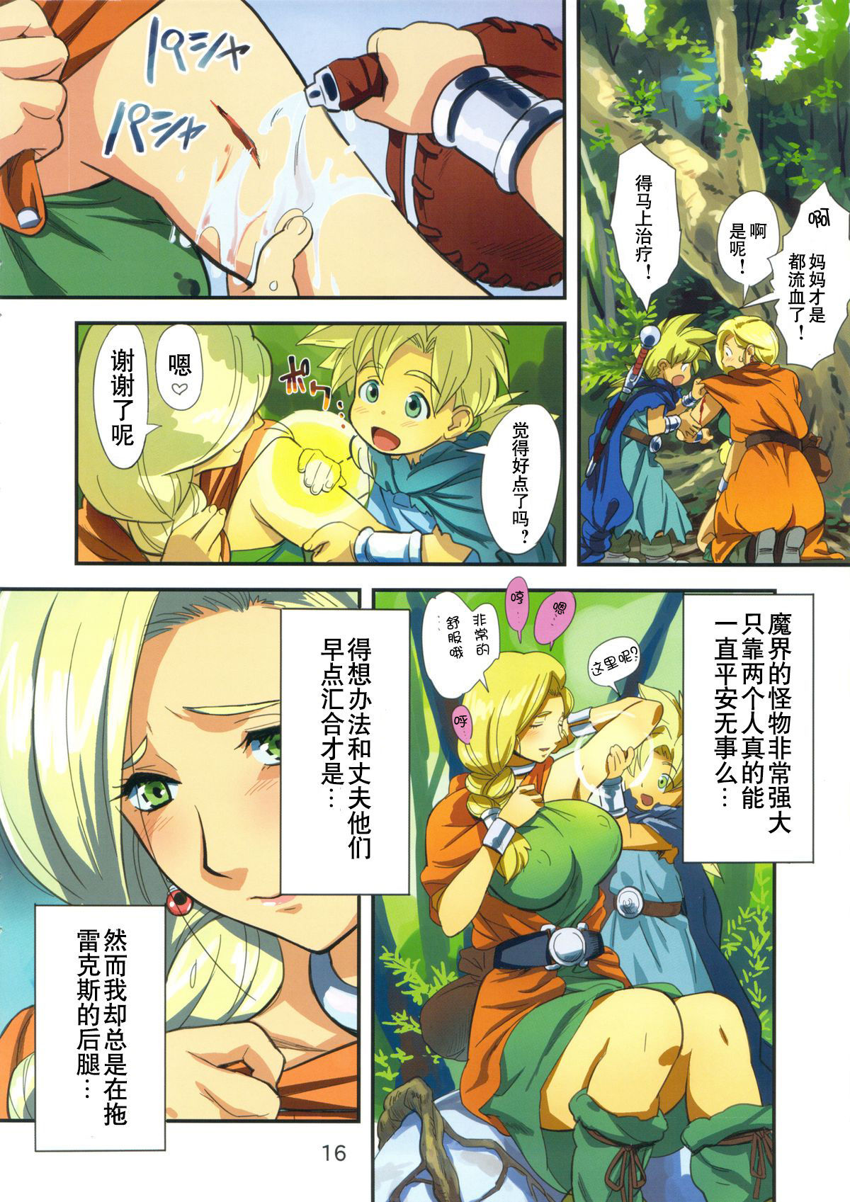 (C86) [VOLVOX (Chirima)] Hagure Boshi 2014 (Narazumono no Utage) (Dragon Quest V) [Chinese] [臭鼬佬个人汉化]