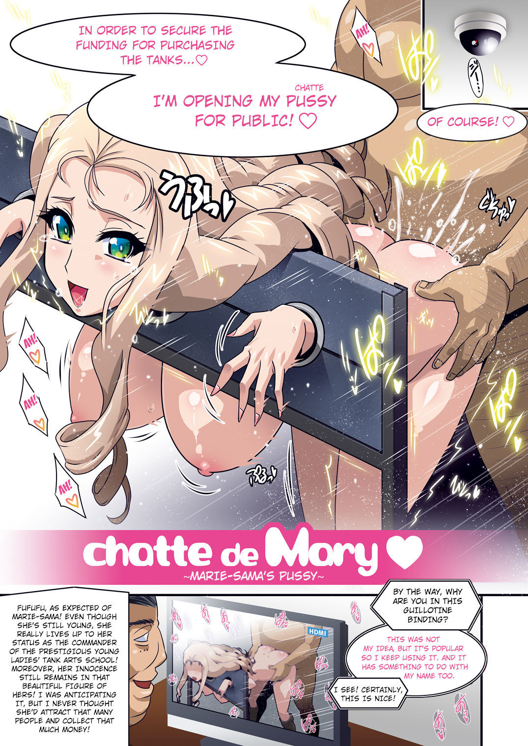 [Studio Mizuyokan (Higashitotsuka Raisuta)] chatte de Mary ~Mary-sama no....~ (Girls und Panzer) [English] [Hong_Mei_Ling] [Digital]