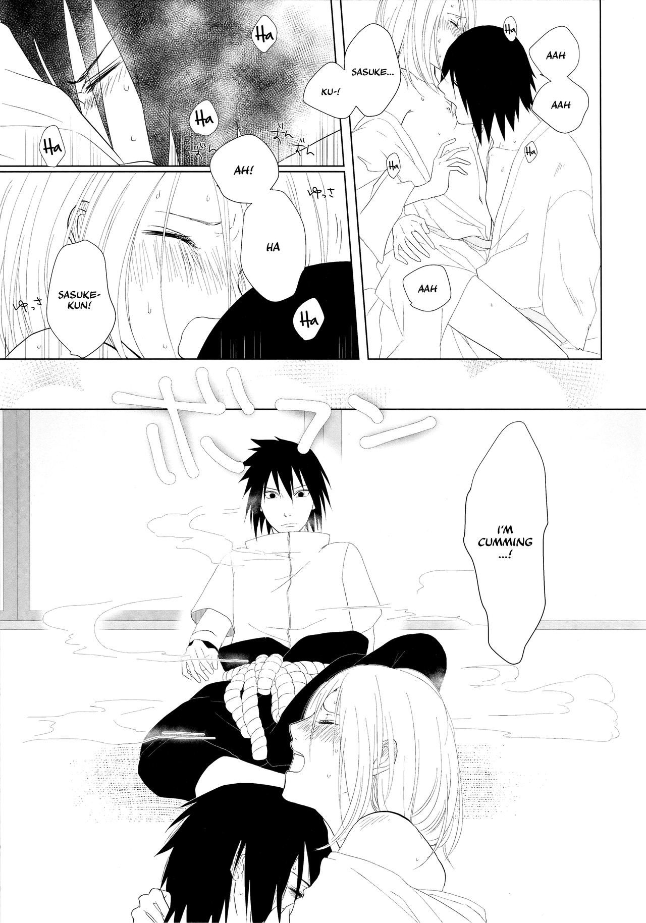 (Zennin Shuuketsu 10 ) [Fujii-ya no sake-ben (Saketoba)] S to S (Naruto) [English] [Echo-chan]