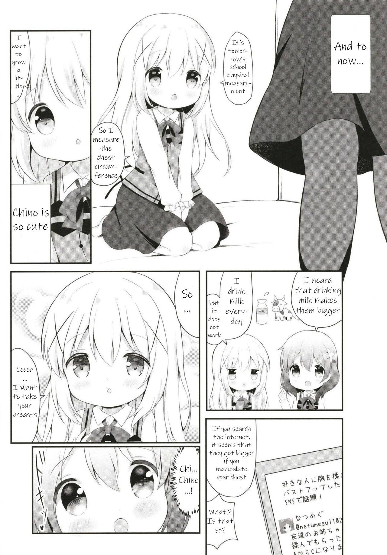 (C95) [White Lolita (Chatsune)] Chino no Shintai Sokutei (Gochuumon wa Usagi desu ka?) [English]