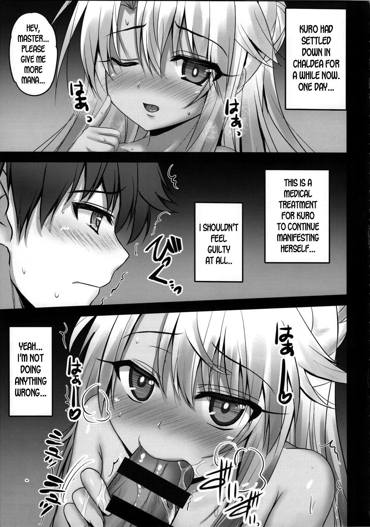 (C95) [SHINING (Shaian)] Kuro ga Monohoshigao de Maryoku Sakushu Shite Kuru Hon | A Book Where Kuro Milked Mana While Looking Like She Really Wants It (Fate/Grand Order) [English] [desudesu]