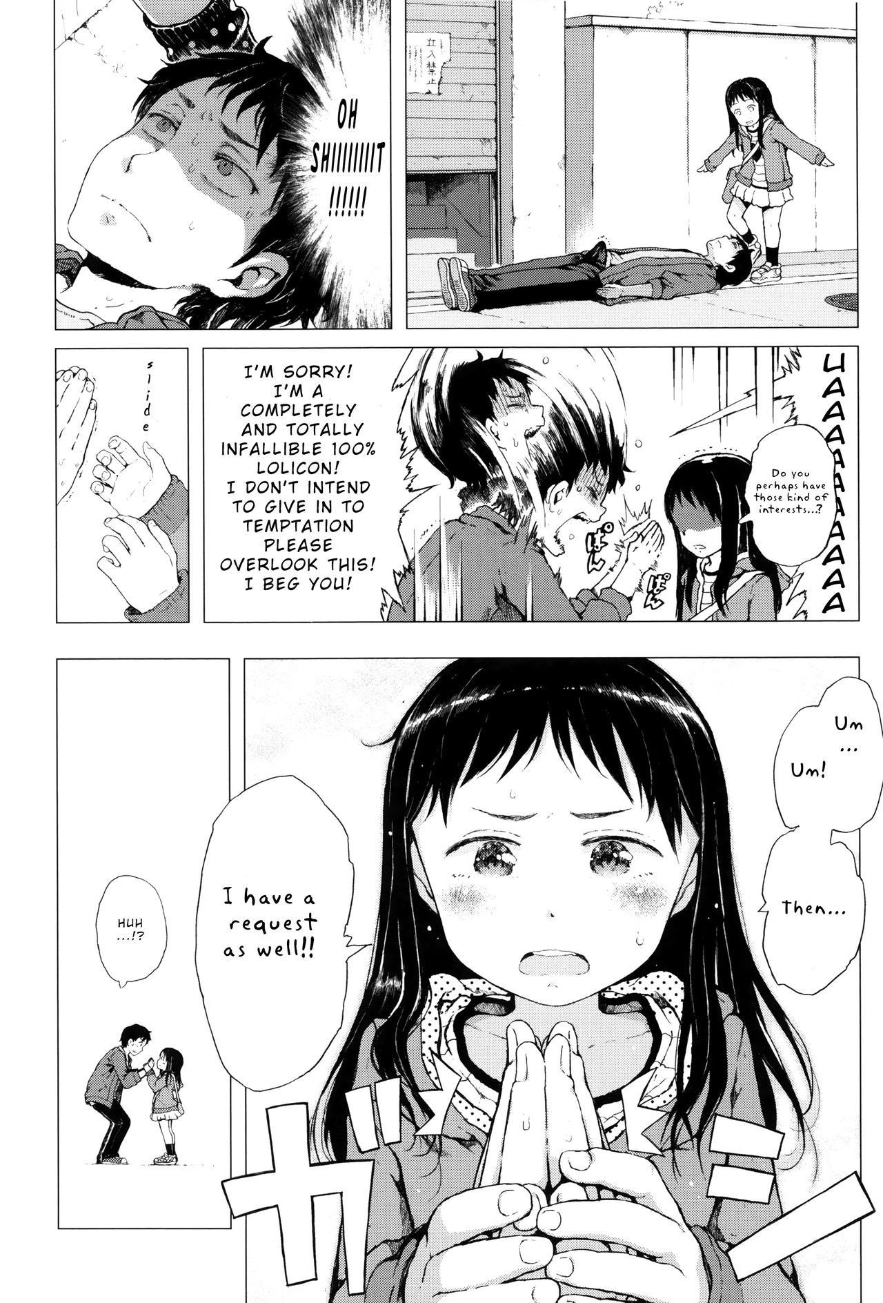 [Gomennasai] Dakara Kamisama Bokunishika Mienai Chiisana Koibito Wo Kudasai | Dear God, Bestow upon me a Loli Lover only I can See Ch. 1 (Ongoing) [ENG] [Lolitrains]