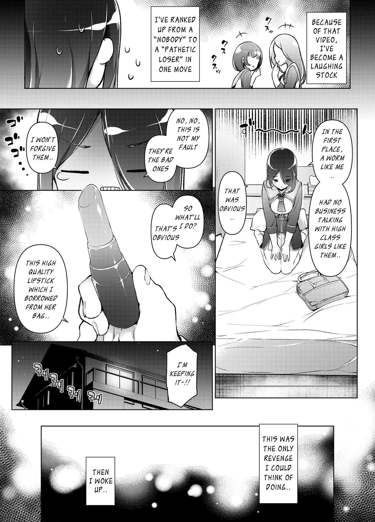 [Massaratou (Motomushi)] "Watashi o Baka ni Shita Onna" ni Natta Watashi | I turned into the Girl who Bullied Me [English]