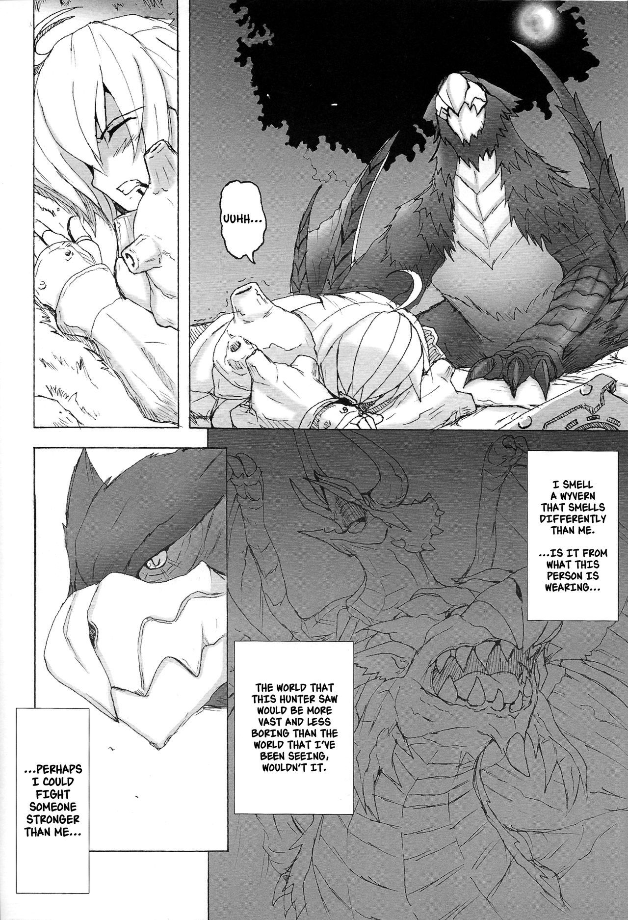 (COMIC1☆03) [Yo-Metdo (Yasakani An)] Yaten Kari Hime (Monster Hunter) [English] [Nishimaru]