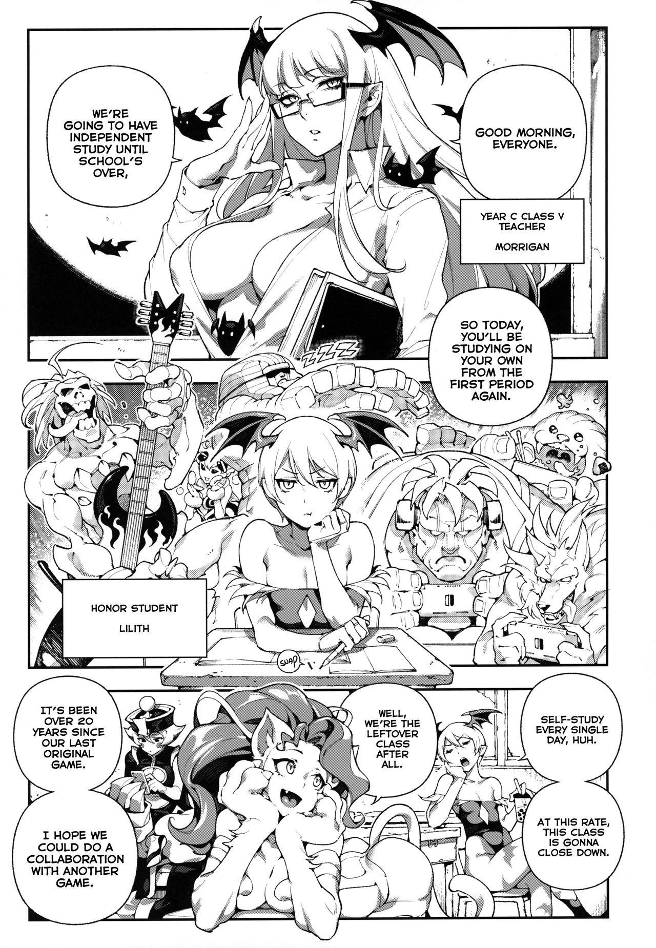 (C97) [Bear Hand (Ireading, Fishine)] Fighter Girls Vampire (Darkstalkers) [English] [Nishimaru]