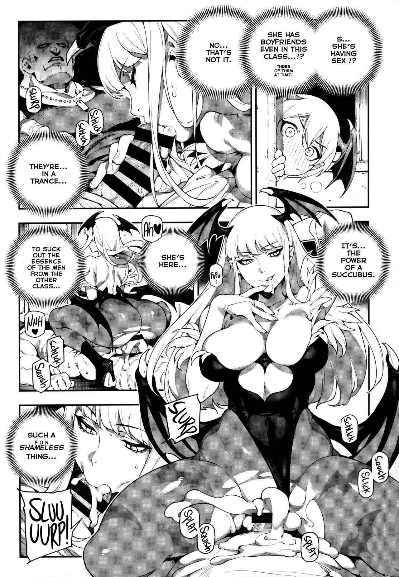 (C97) [Bear Hand (Ireading, Fishine)] Fighter Girls Vampire (Darkstalkers) [English] [Nishimaru]