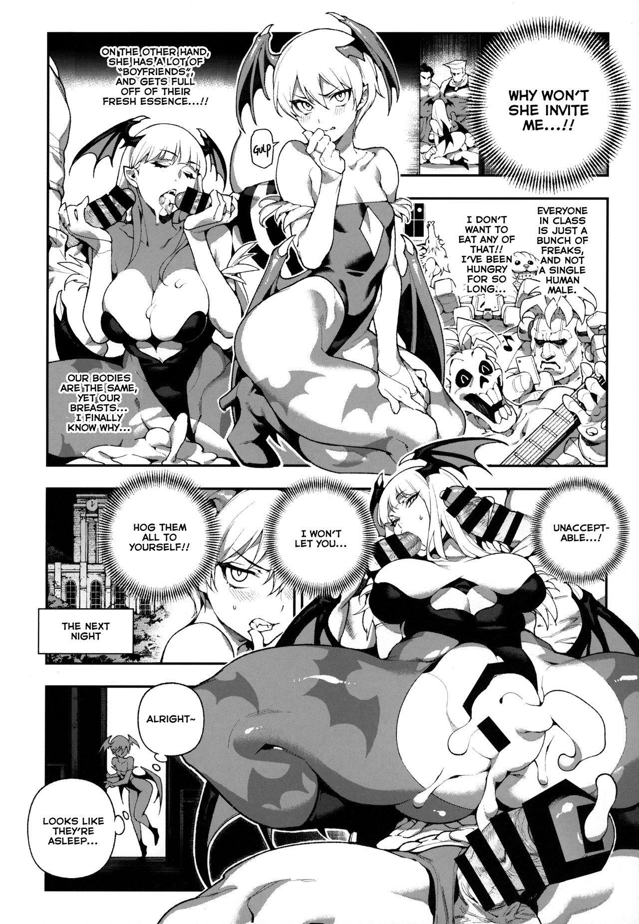 (C97) [Bear Hand (Ireading, Fishine)] Fighter Girls Vampire (Darkstalkers) [English] [Nishimaru]