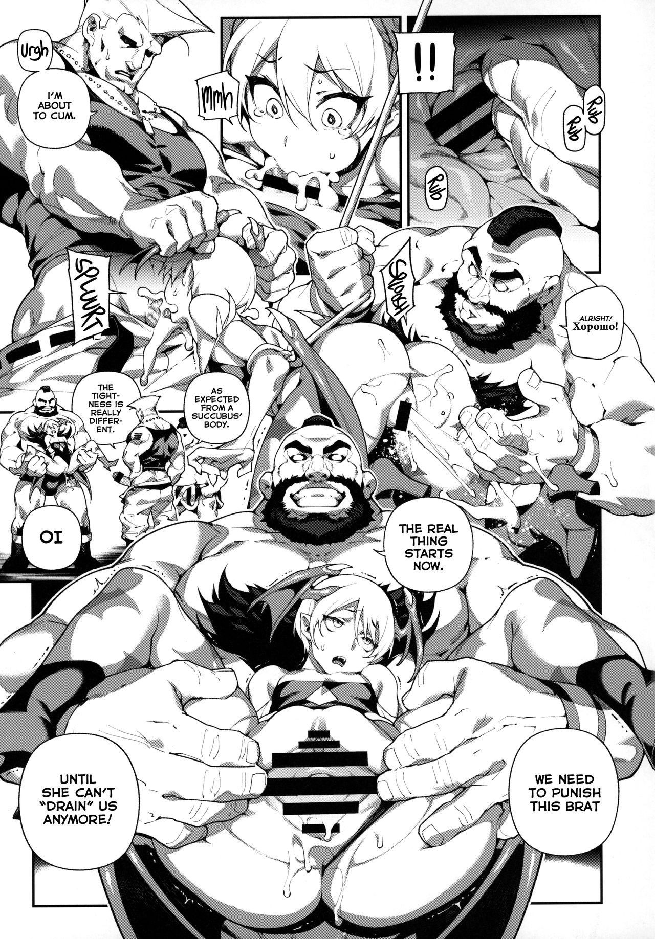 (C97) [Bear Hand (Ireading, Fishine)] Fighter Girls Vampire (Darkstalkers) [English] [Nishimaru]